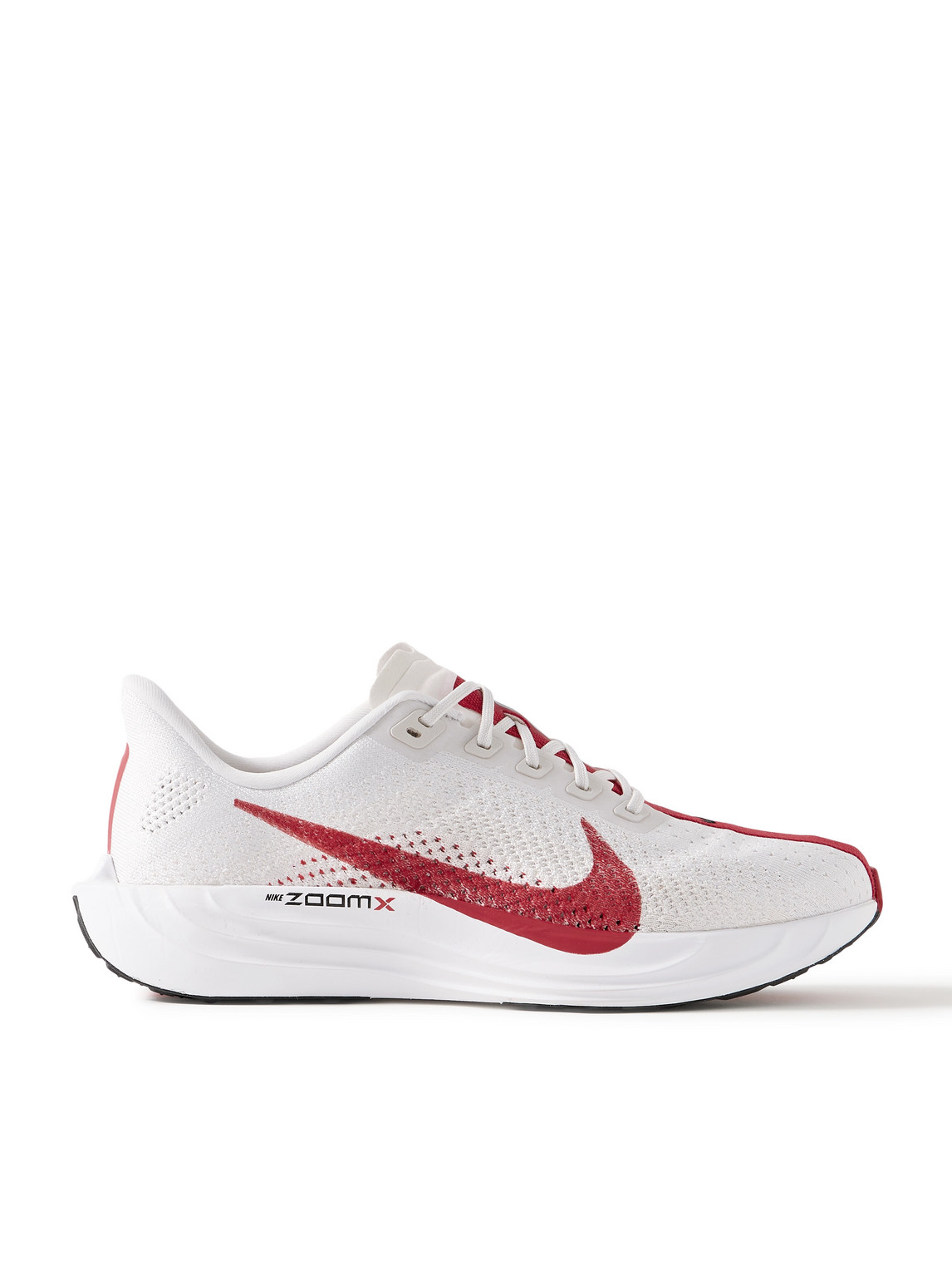 Pegasus Plus Canvas-Trimmed Flyknit Sneakers