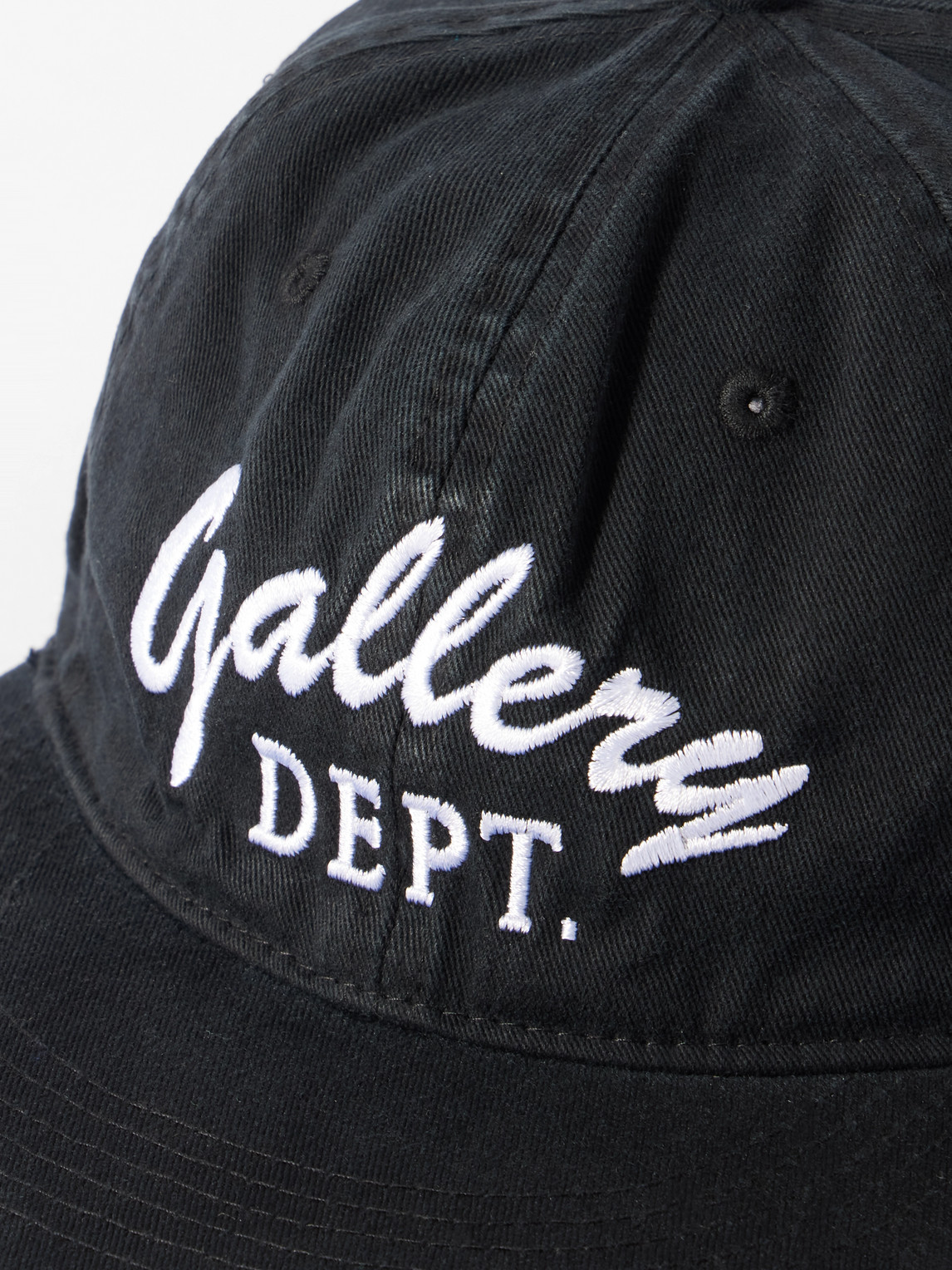Gallery Dept. Rampart Logo-embroidered Cotton-twill Baseball Cap In Black