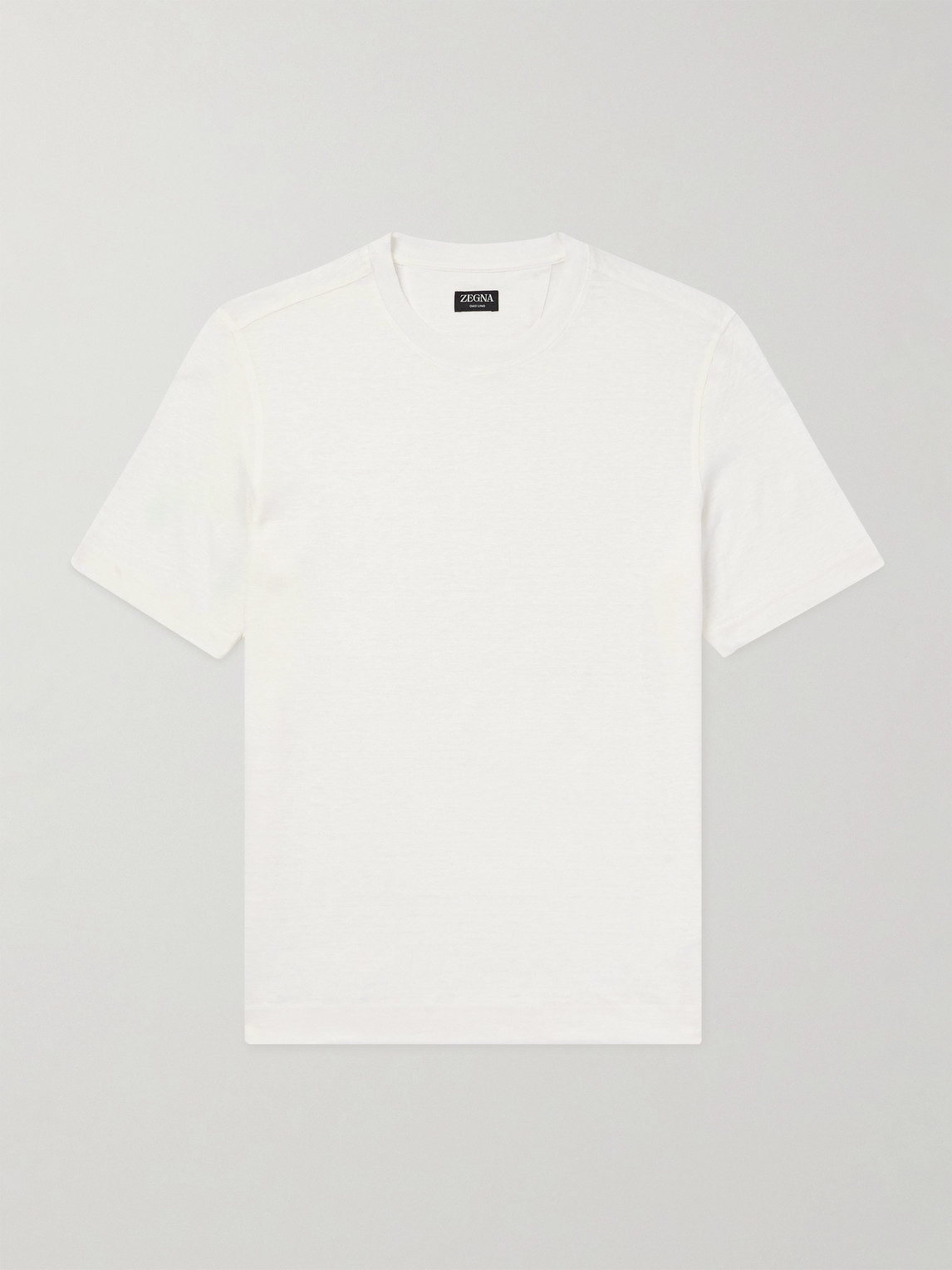 Zegna Linen T-Shirt - Men