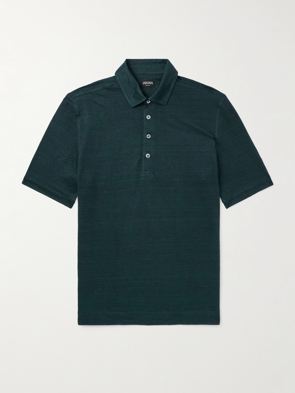 Zegna Oasi Linen Polo Shirt - Men