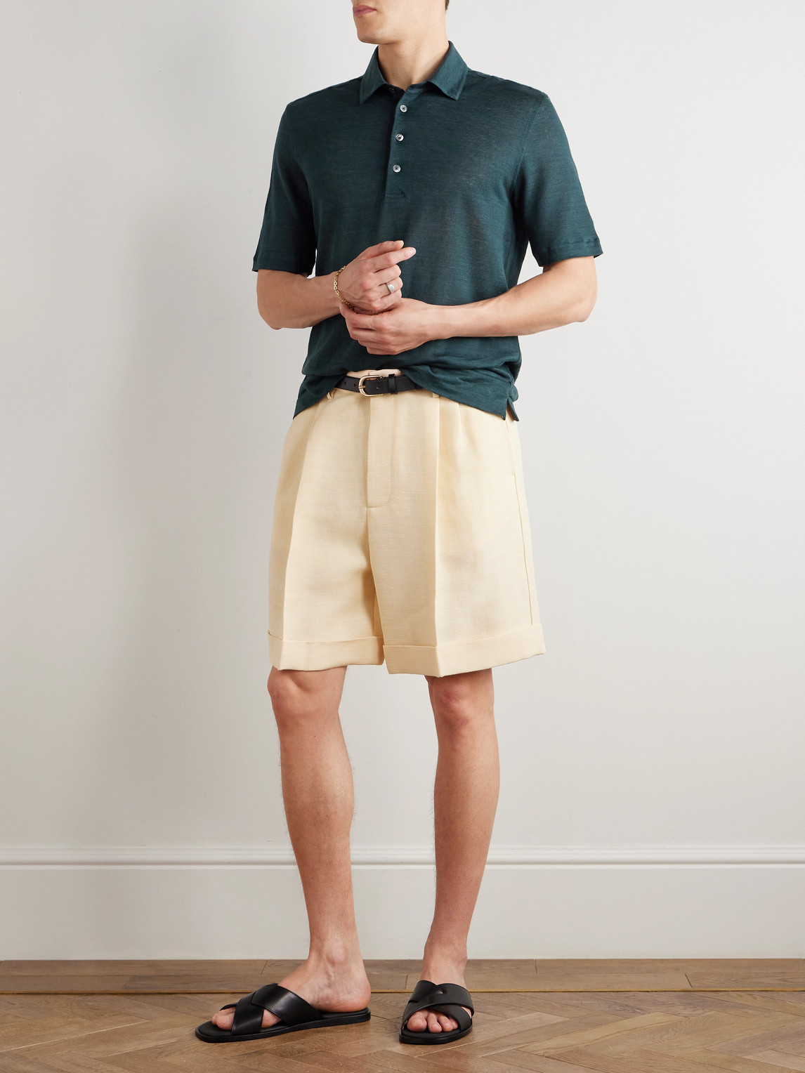 Oasi Linen Polo Shirt — 2