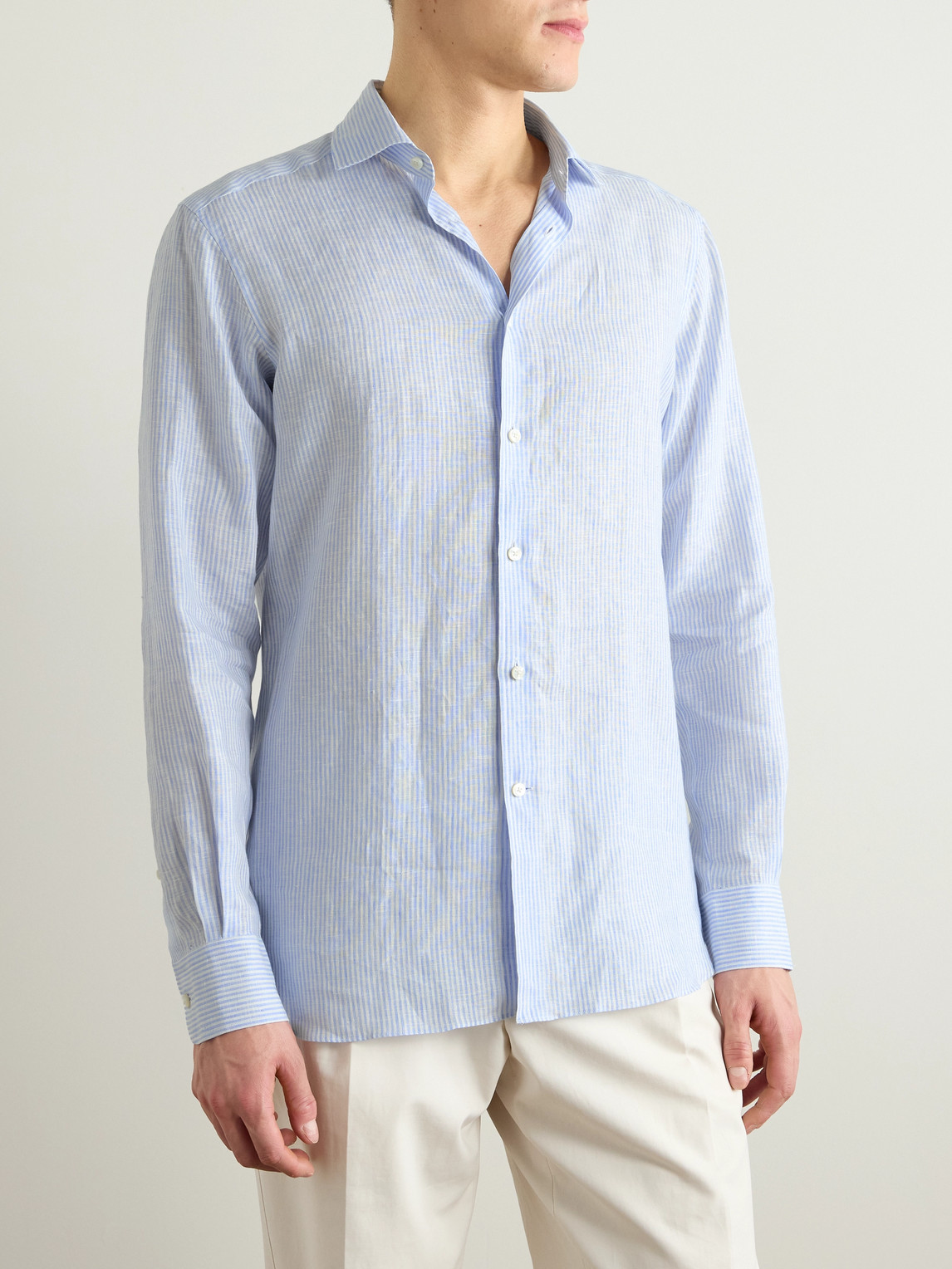 Oasi Striped Linen