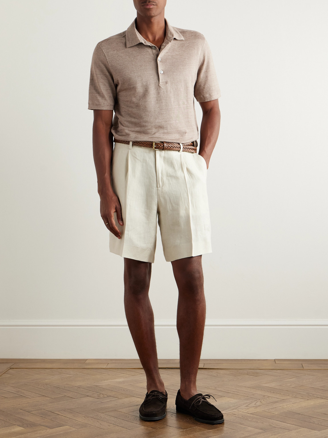 Linen Polo Shirt — 2