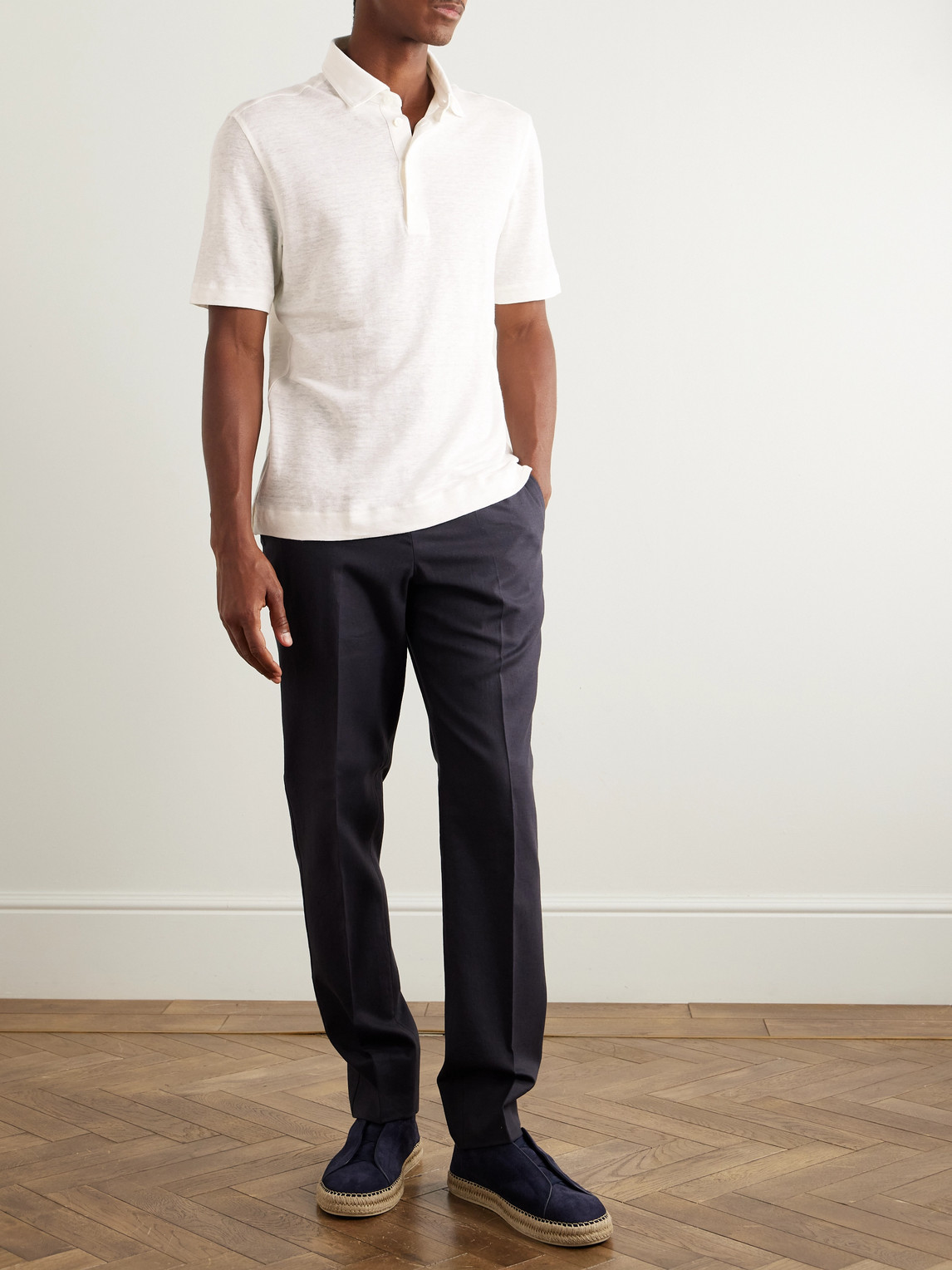 Oasi Linen Polo Shirt — 2