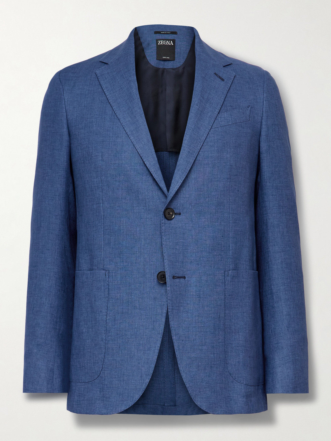 Zegna Oasi Linen Suit Jacket - Men