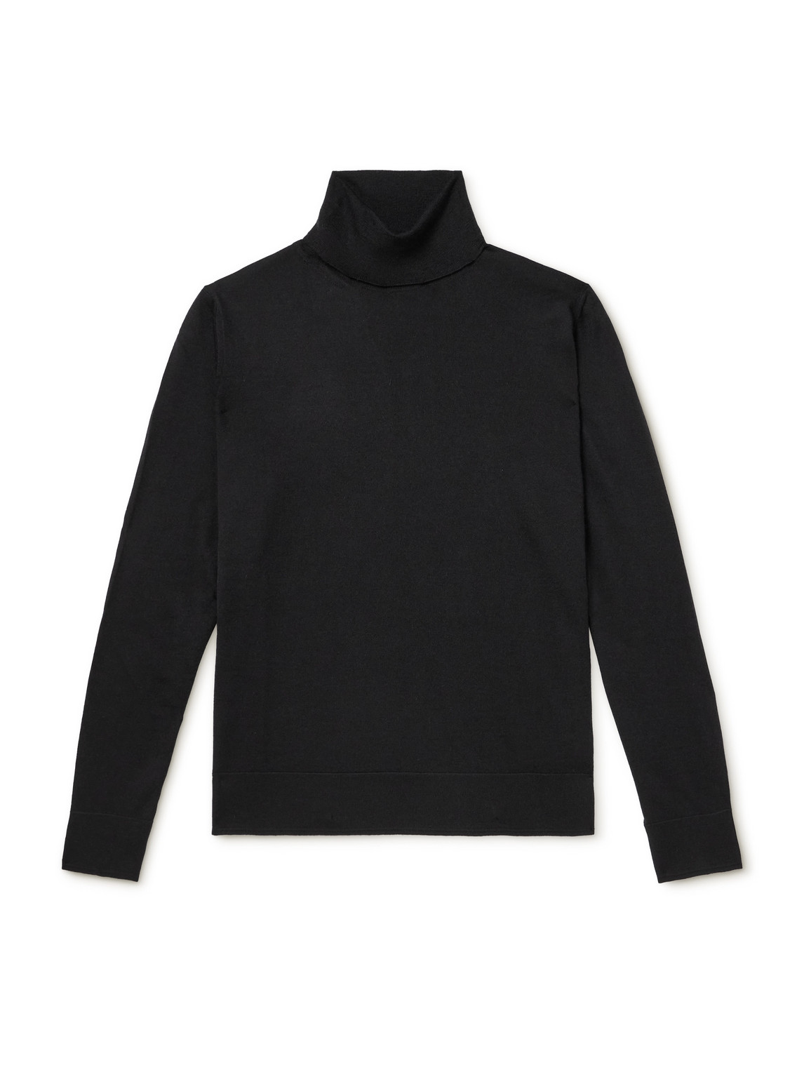 Cashmere, Wool and Silk-Blend Rollneck Sweater