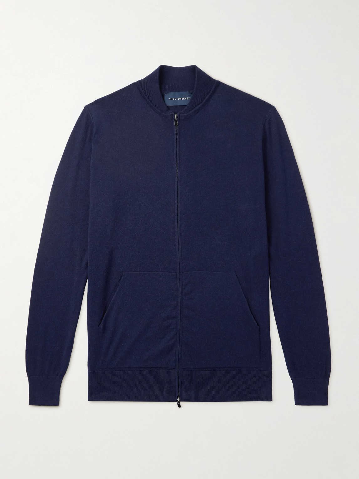 Thom Sweeney Cotton and Cashmere-Blend Bomber Jacket - Men