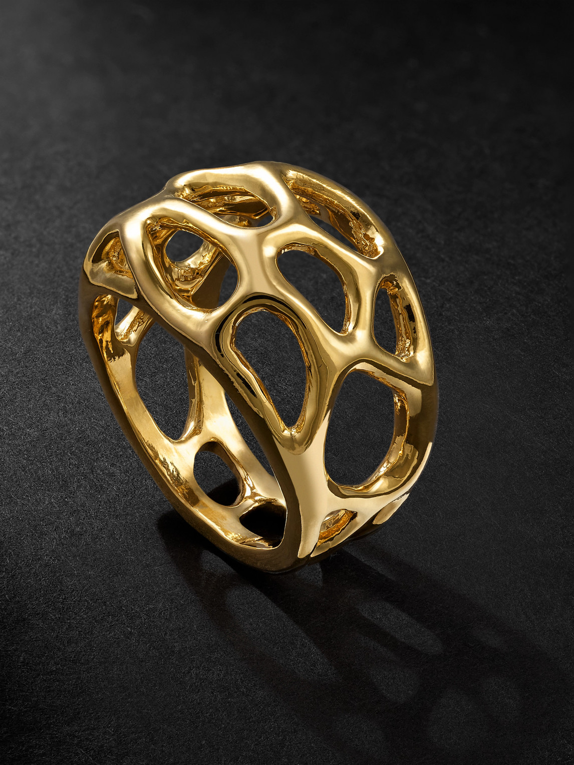 Alex Moss New York Symbiote 14-karat Gold Ring