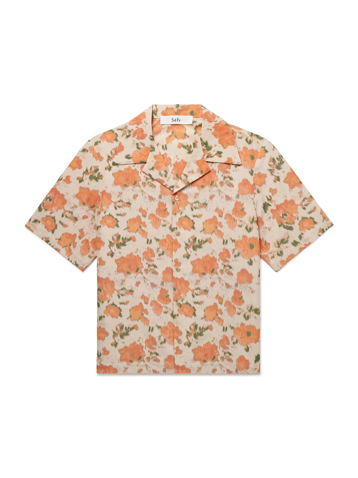 Séfr Pino Floral-print Woven Shirt
