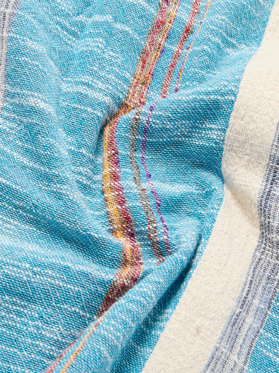 MONITALY 50S MILANO CAMP-COLLAR COTTON-JACQUARD SHIRT