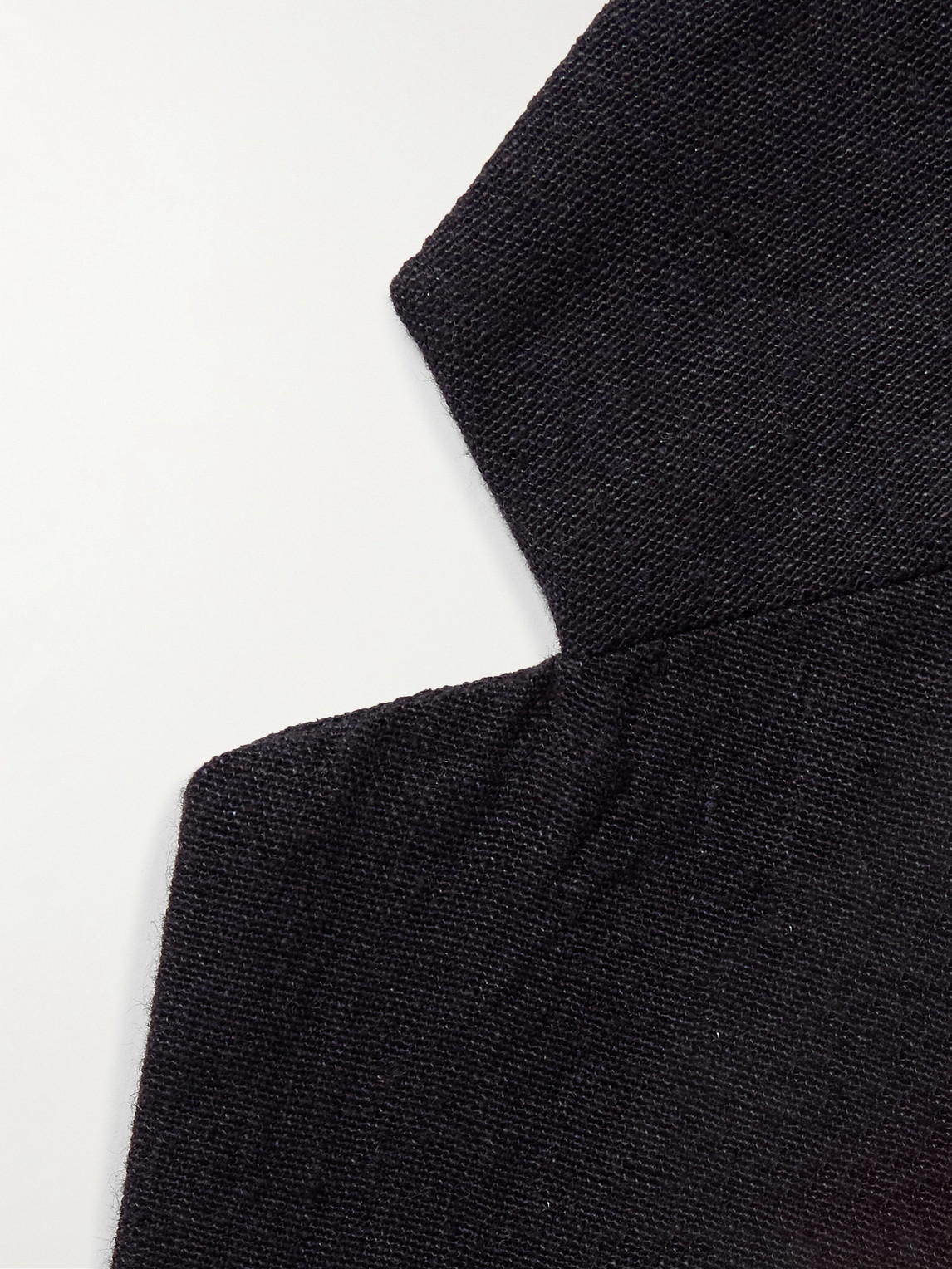 MONITALY LINEN AND COTTON-BLEND SUIT JACKET