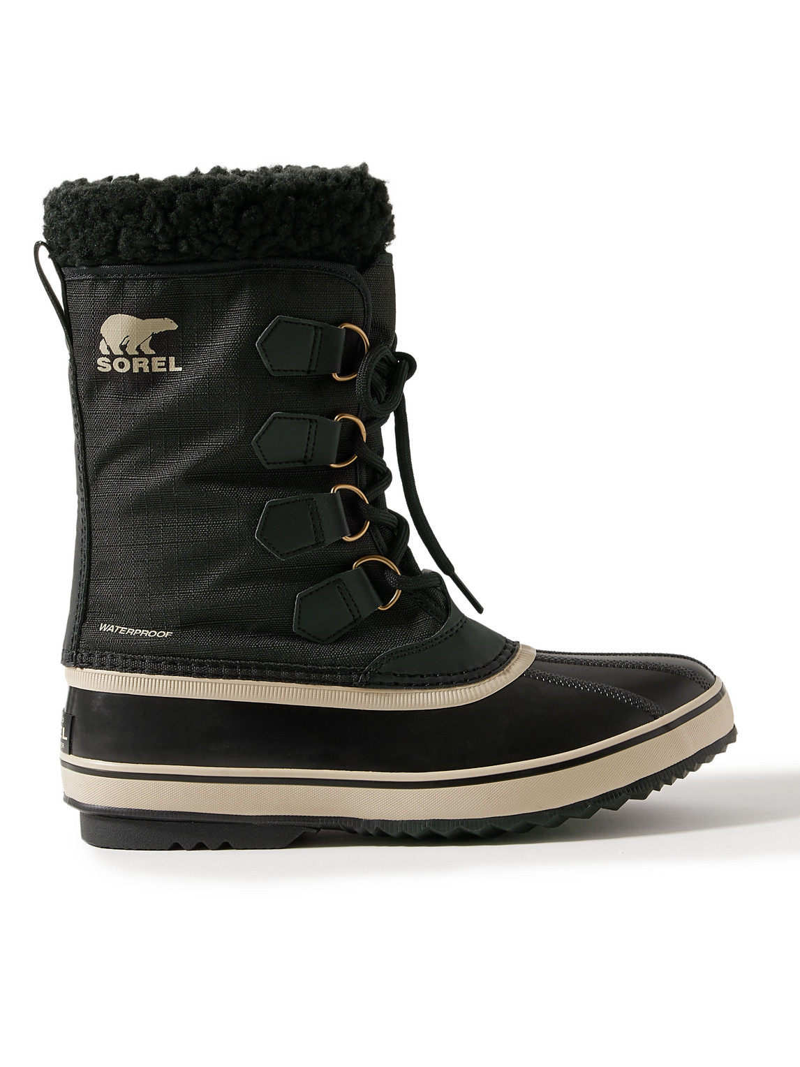 1964 PAC™ Faux Shearling-Trimmed Nylon-Ripstop and Rubber Snow Boots