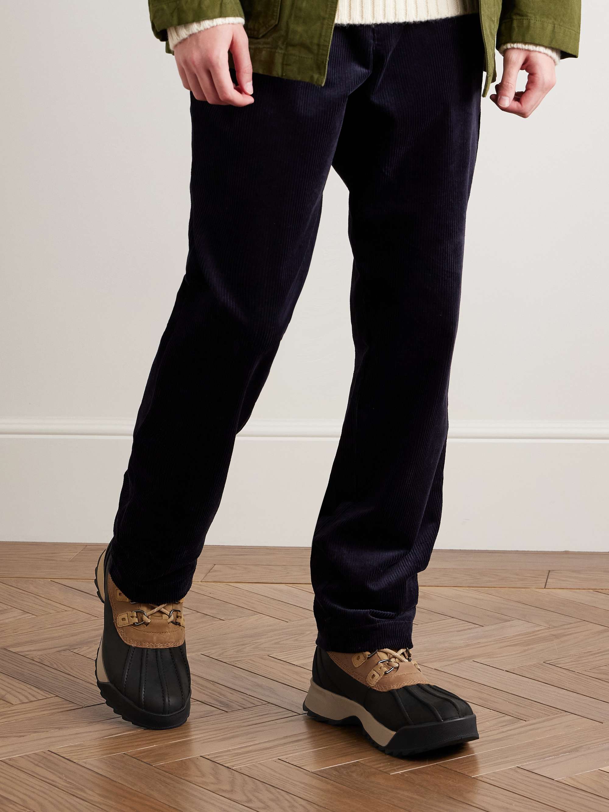 SCOUT 87 LUX Faux Shearling Lined Nubuck and Rubber Boots