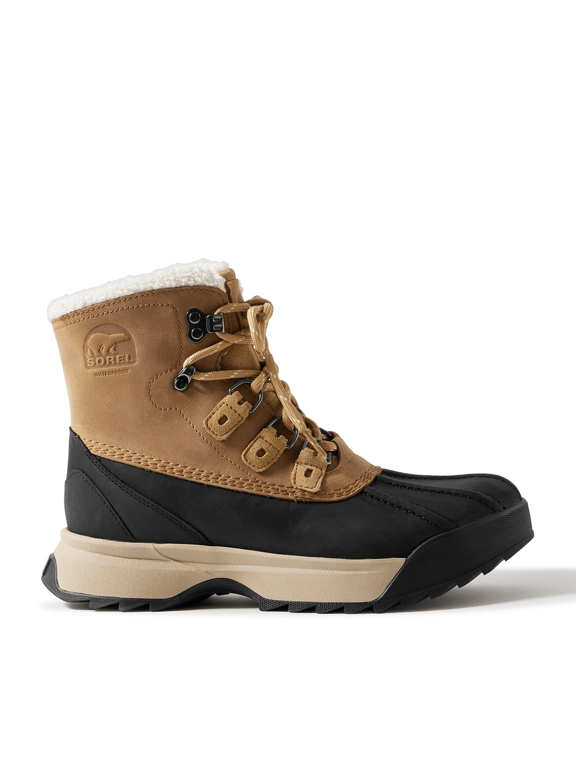 SCOUT™ 87'™ LUX Faux Shearling-Lined Nubuck and Rubber Boots