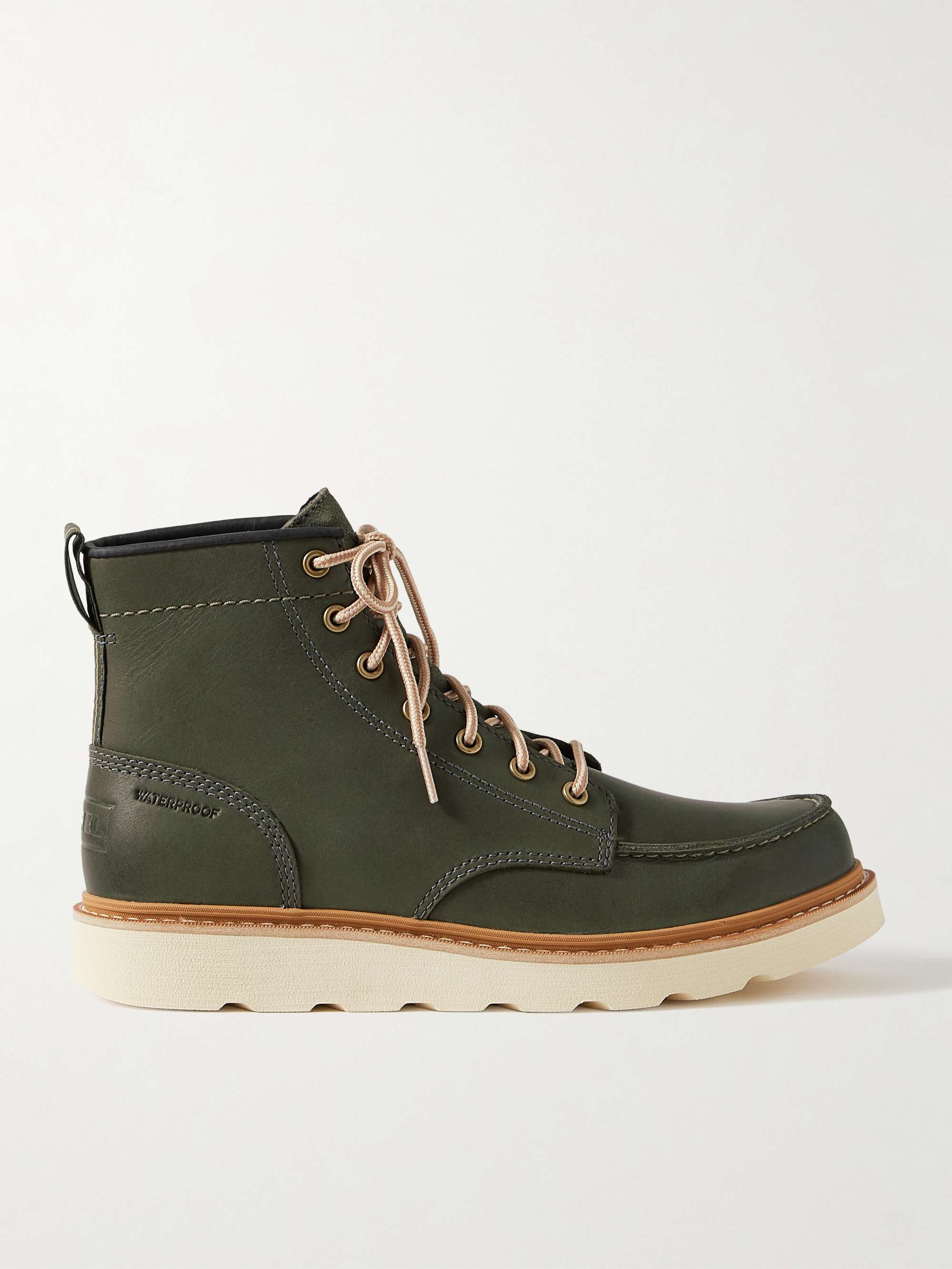 Sorel leather boots new arrivals
