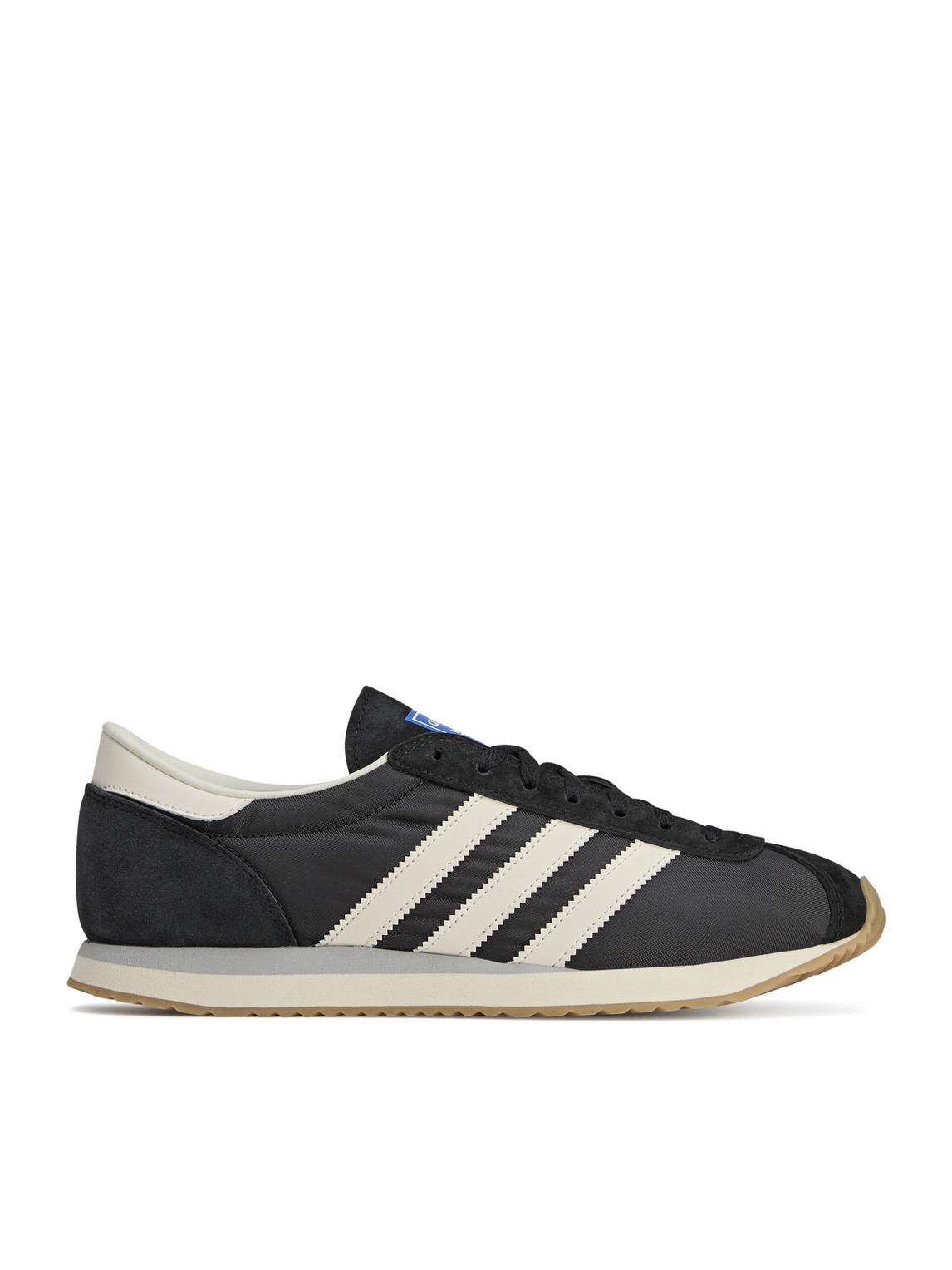 Adidas Originals Pampanga Spzl Suede And Leather-trimmed Shell Trainers In Black