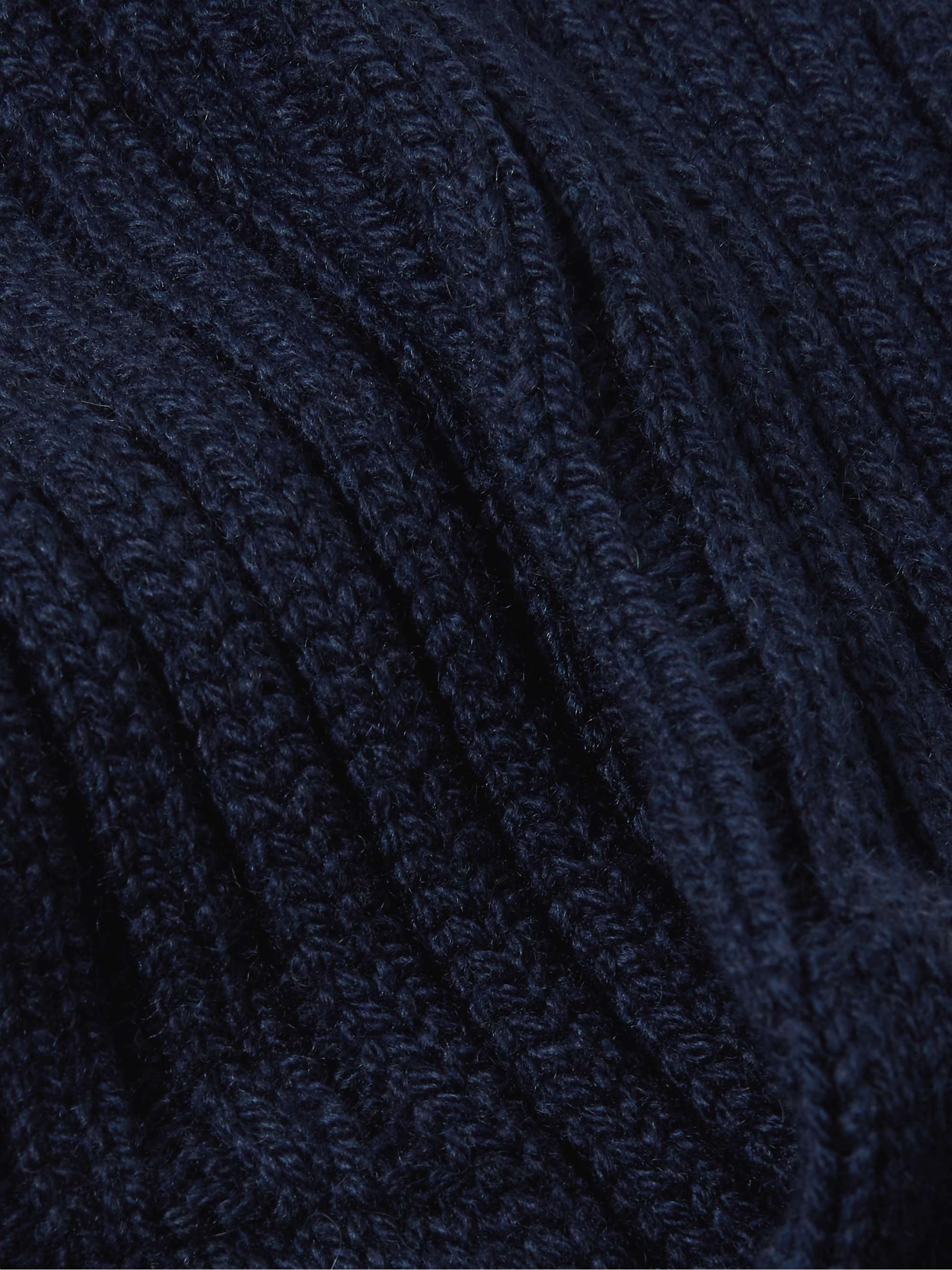 THE ELDER STATESMAN Yosemite Ribbed Cashmere Socks