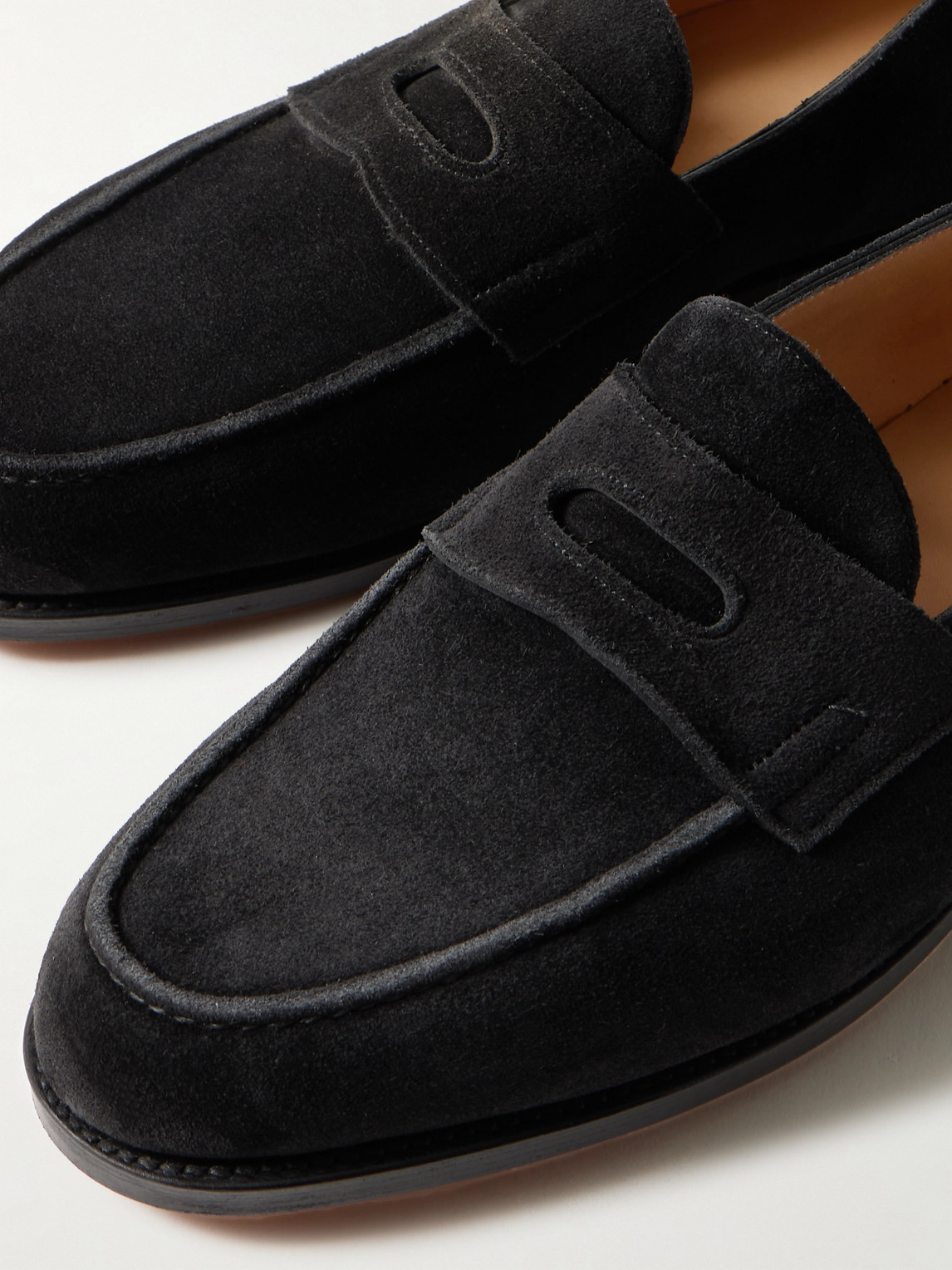 Lopez Suede Penny Loafers