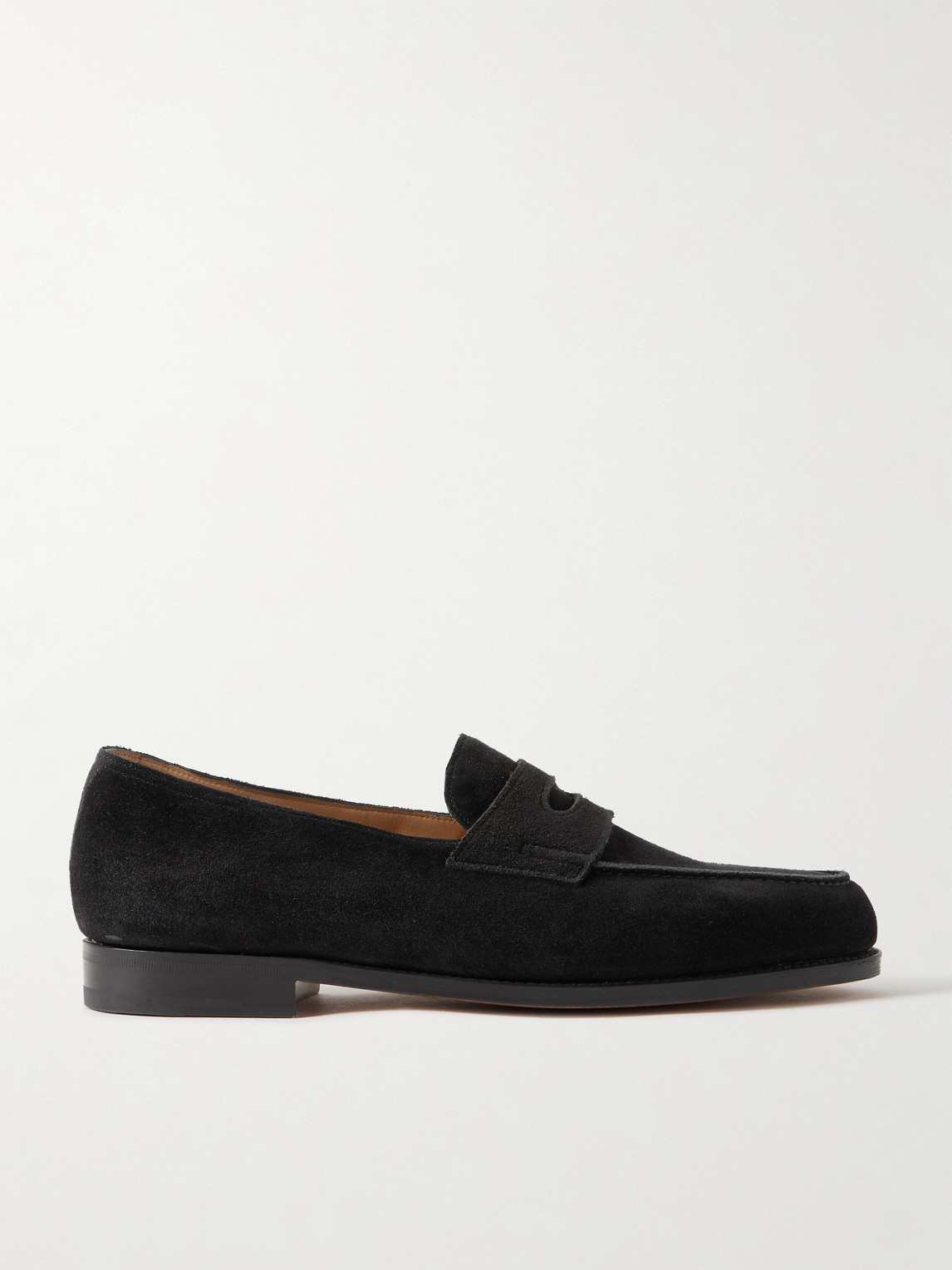 John Lobb Lopez Suede Penny Loafers - Men