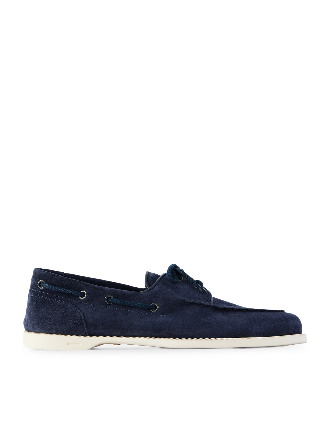 Foil Suede Boat Shoes
