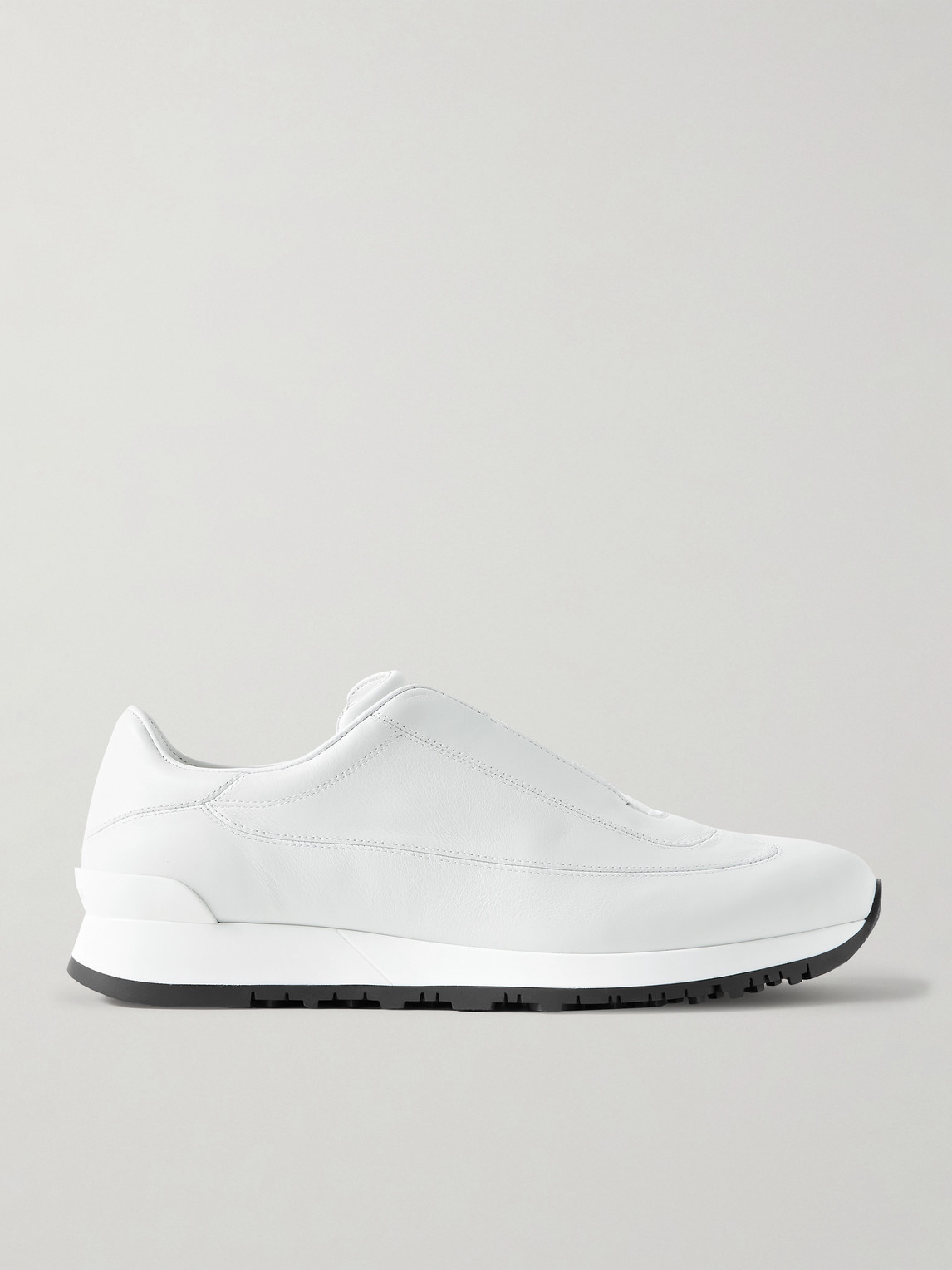 John Lobb Lift Leather Slip-On Sneakers - Men