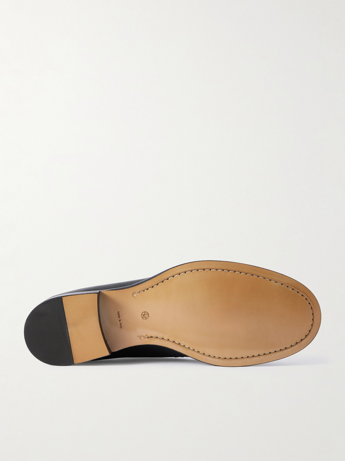 The Row Lars Leather Loafers
