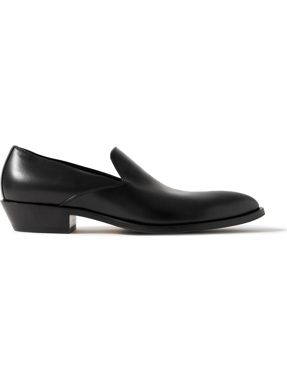 The Row Lars Leather Loafers