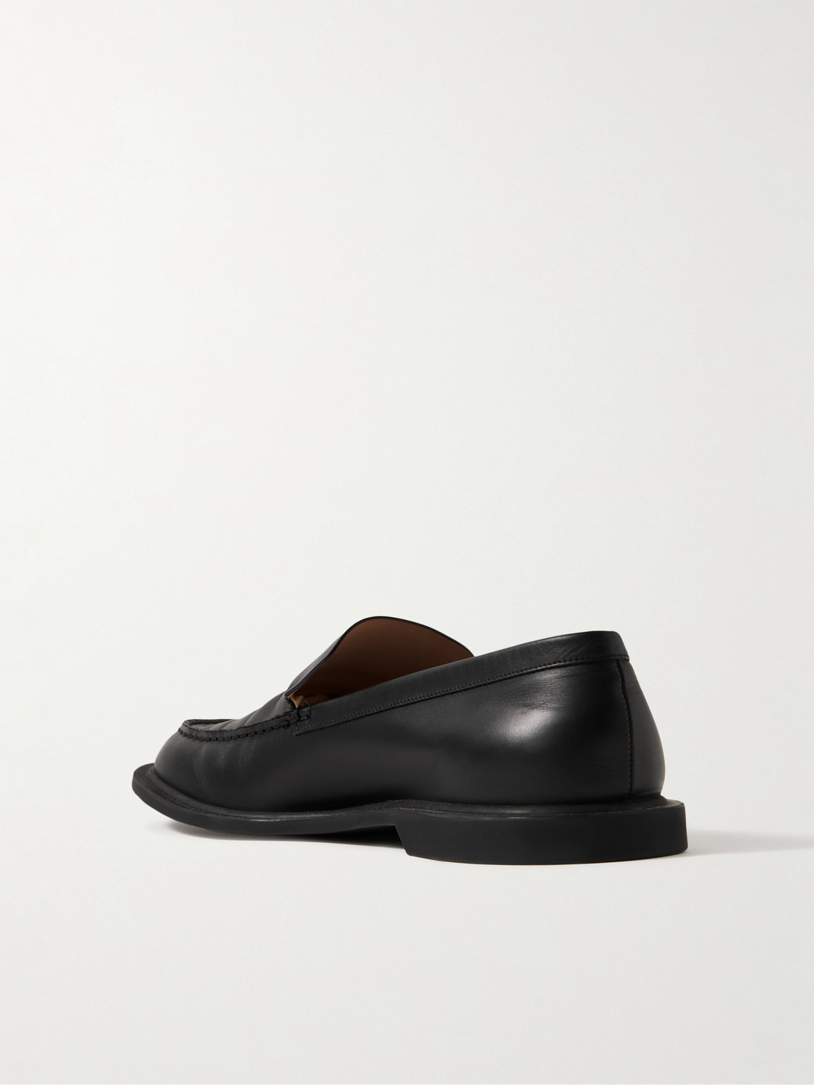 The Row Nic Loafers In Black