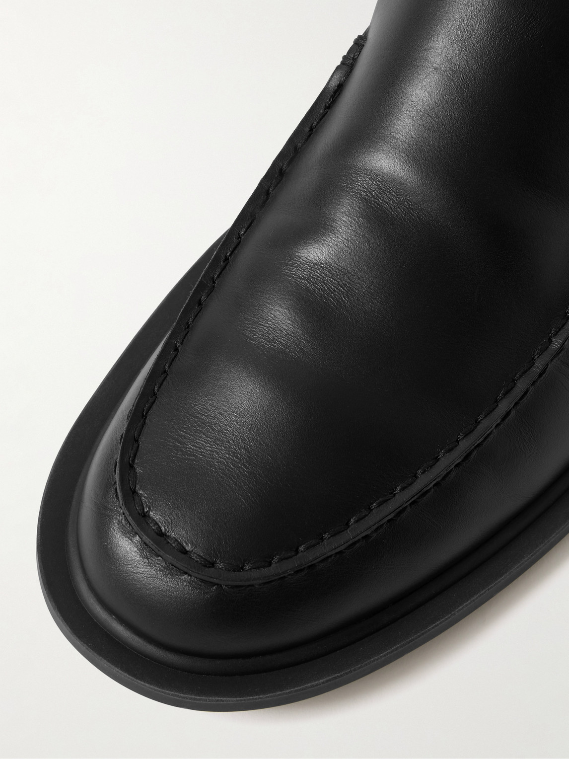 The Row Nic Loafers In Black
