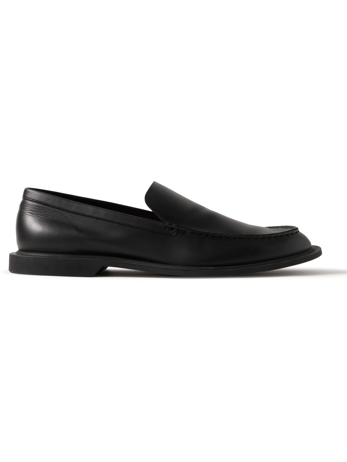 The Row Nic Loafers In Black