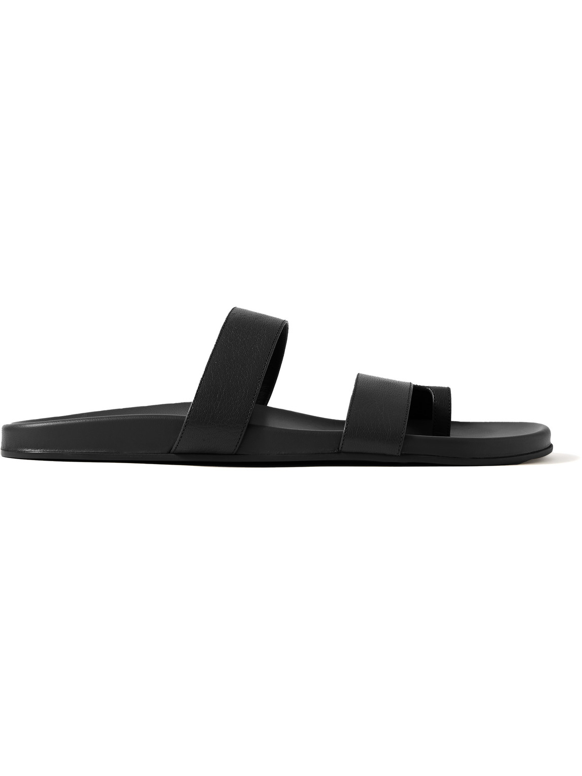 The Row Hugh Full-grain Leather Sandals