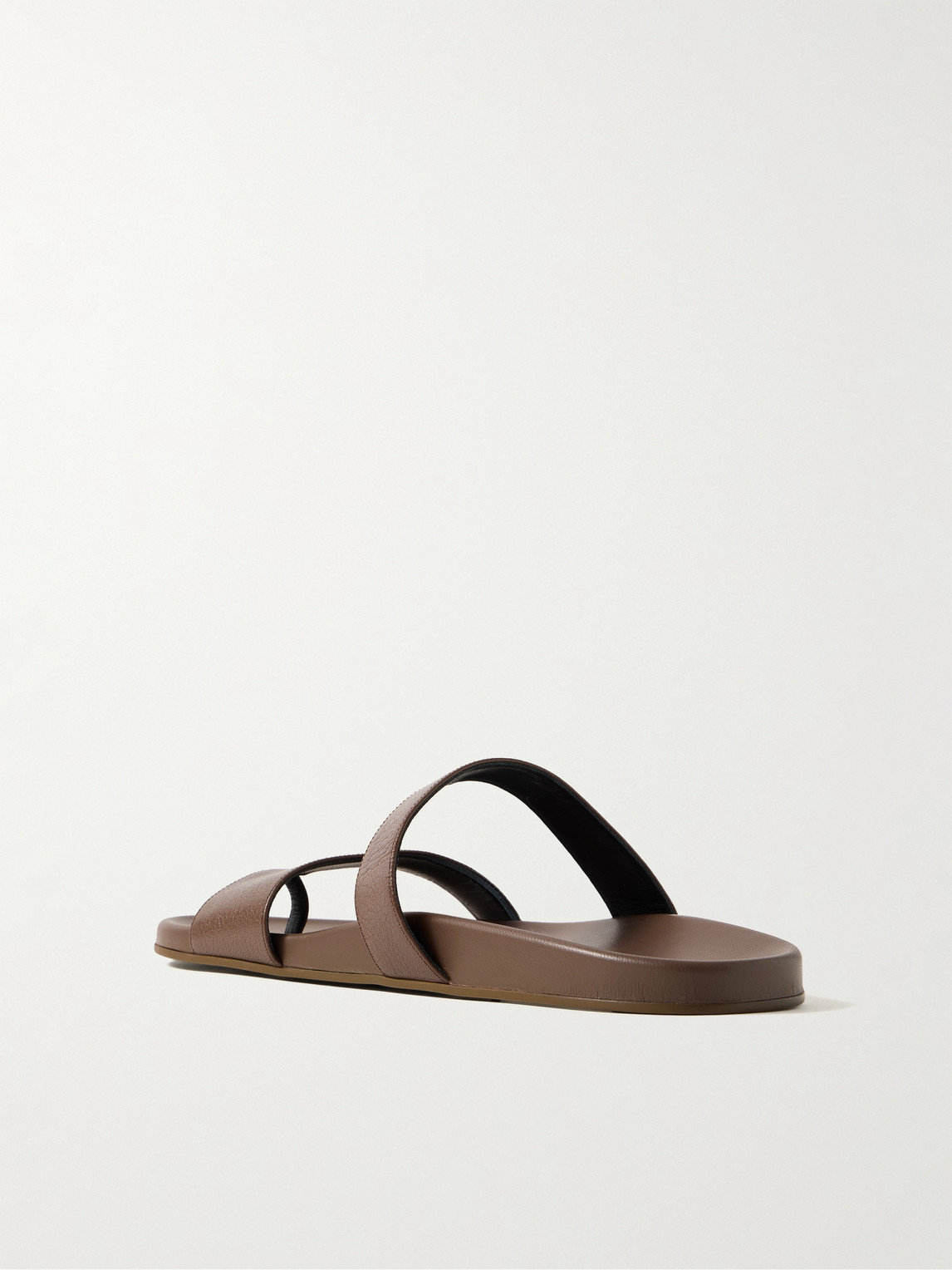 The Row Hugh Full-grain Leather Sandals