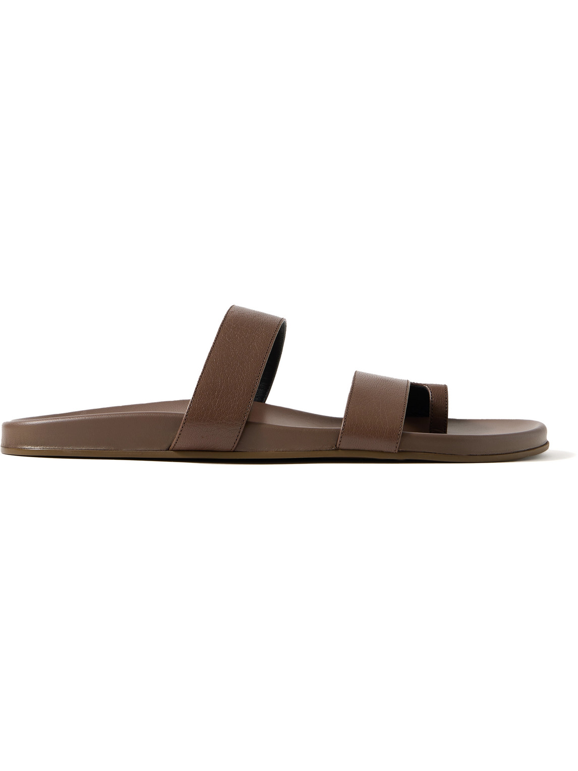 The Row Hugh Full-grain Leather Sandals