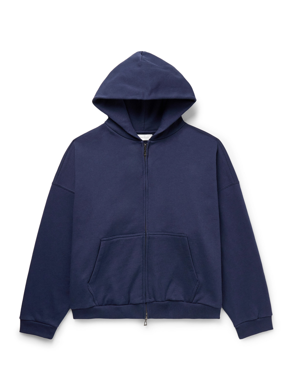 Frances Cotton-Jersey Zip-Up Hoodie