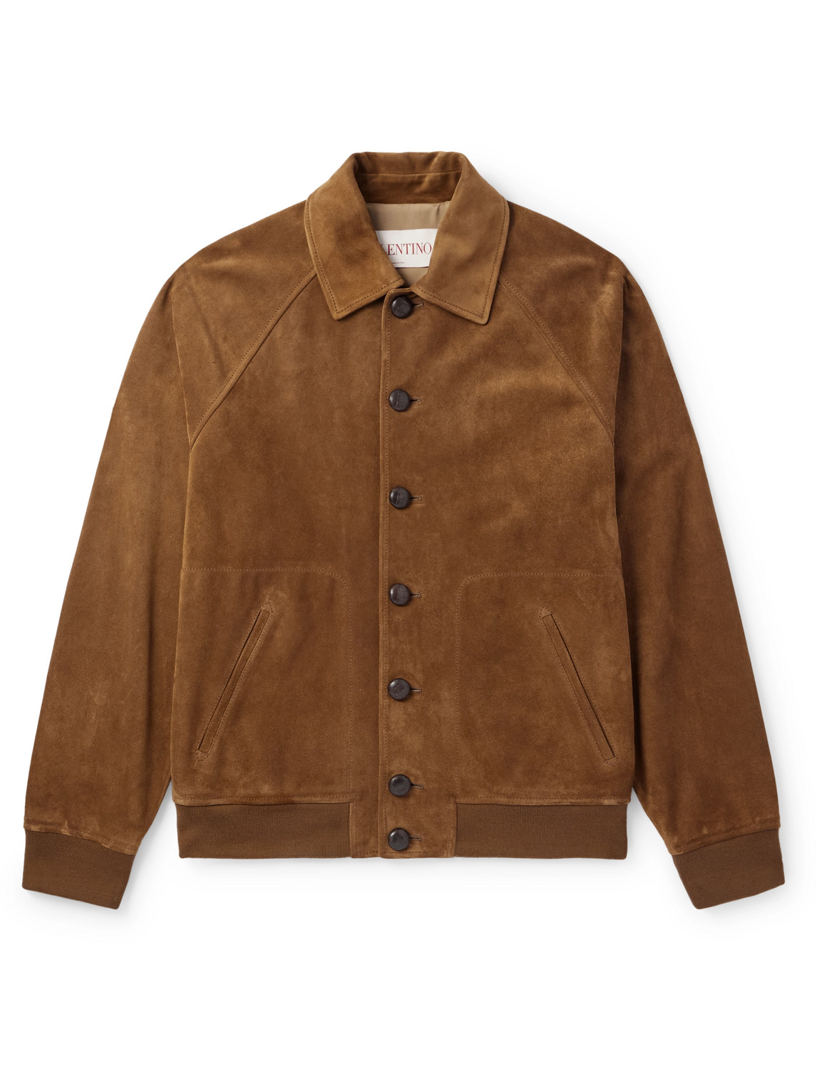 Suede Bomber Jacket