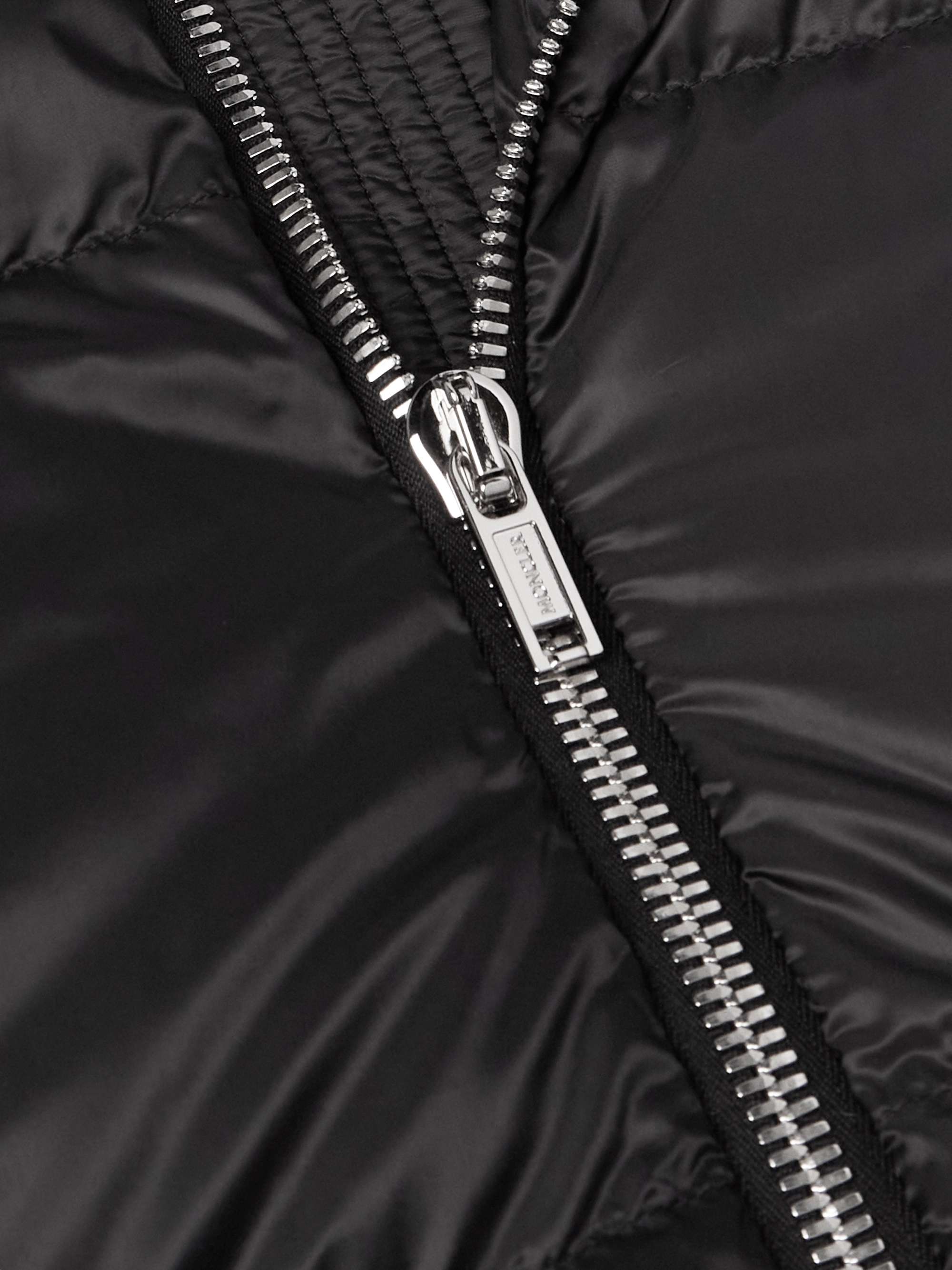 RICK OWENS + Moncler Cyclopic Quilted Padded Shell Hooded RICK OWENS + Moncler Cyclopic Quilted Padded Shell Hooded