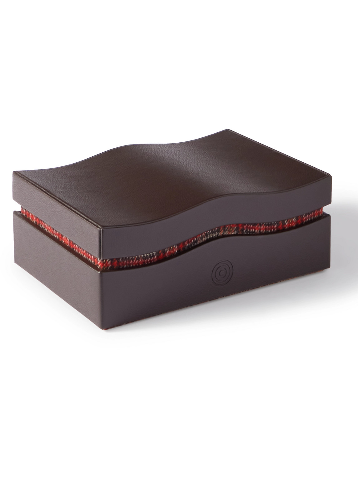 WOLF – WM Brown Full-Grain Leather Jewellery Box