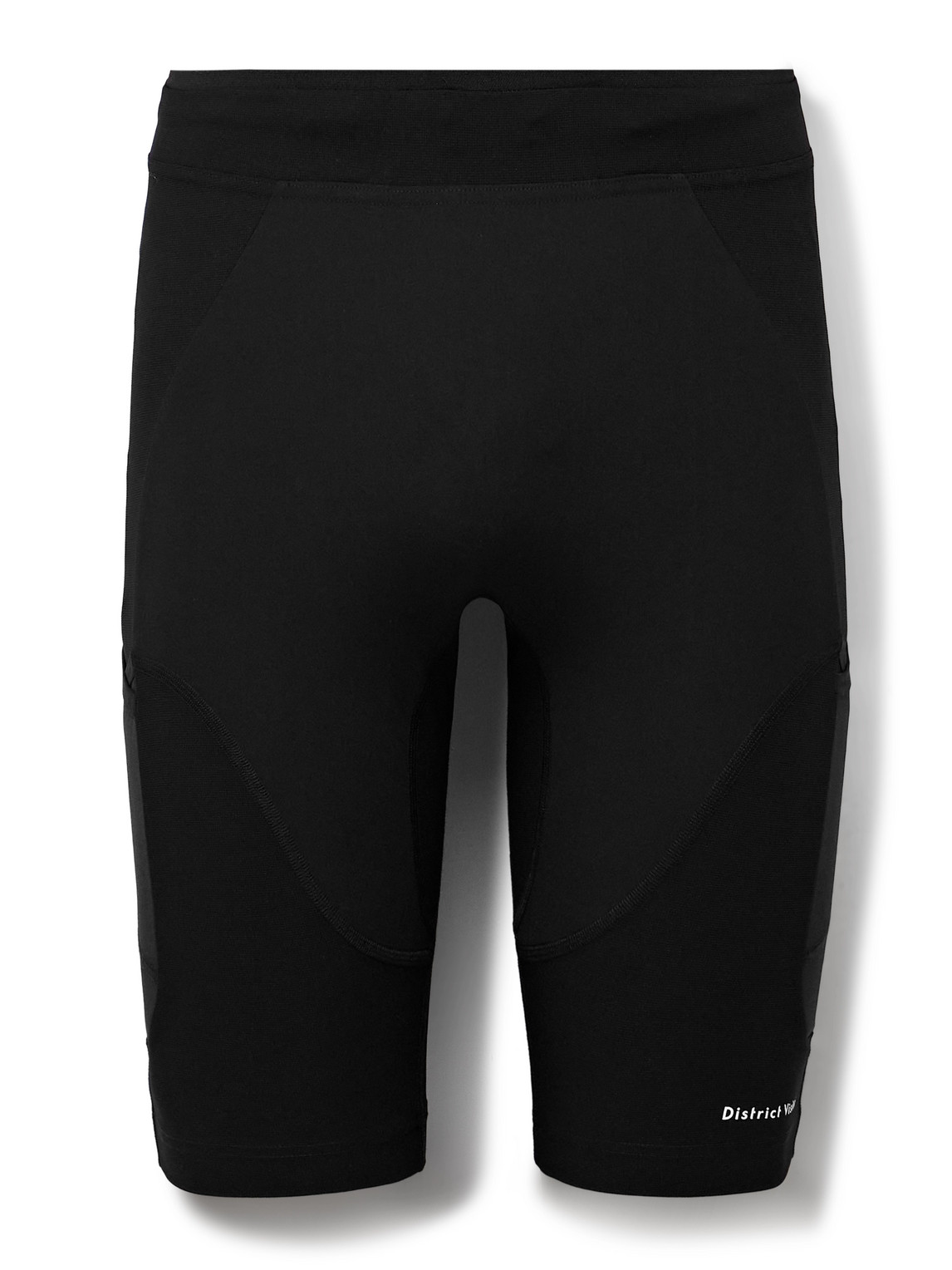 Cargo Compression Panelled Stretch-Jersey Half-Length Tights