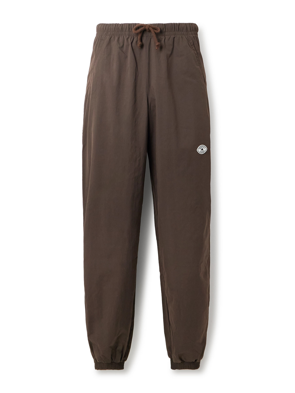 Logo-Appliquéd Tapered Nylon Trousers