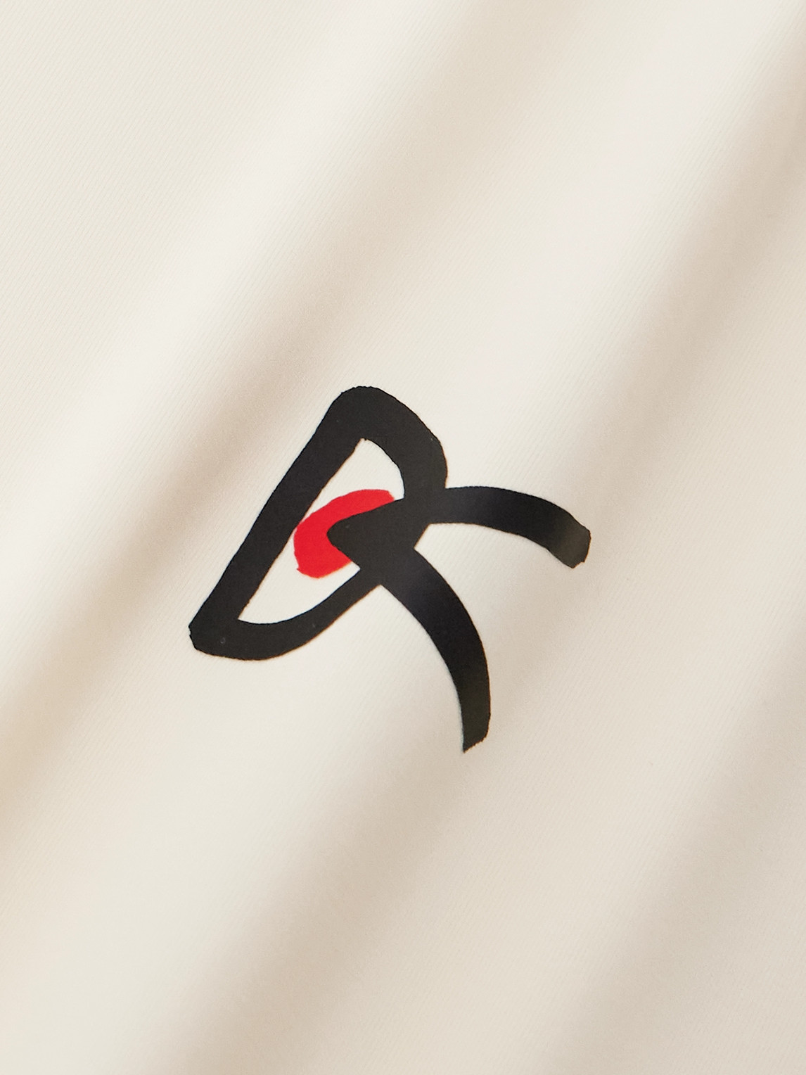 District Vision Logo-print Stretch-jersey T-shirt In Neutral