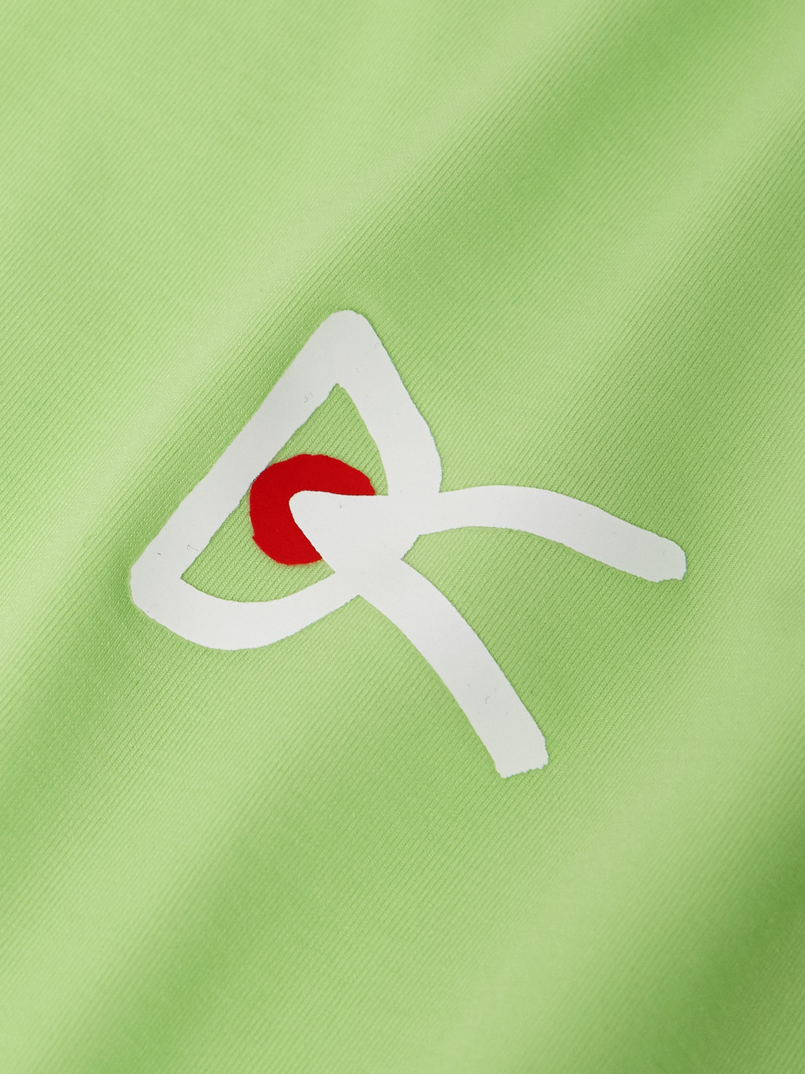 District Vision Logo-print Stretch-jersey T-shirt In Green