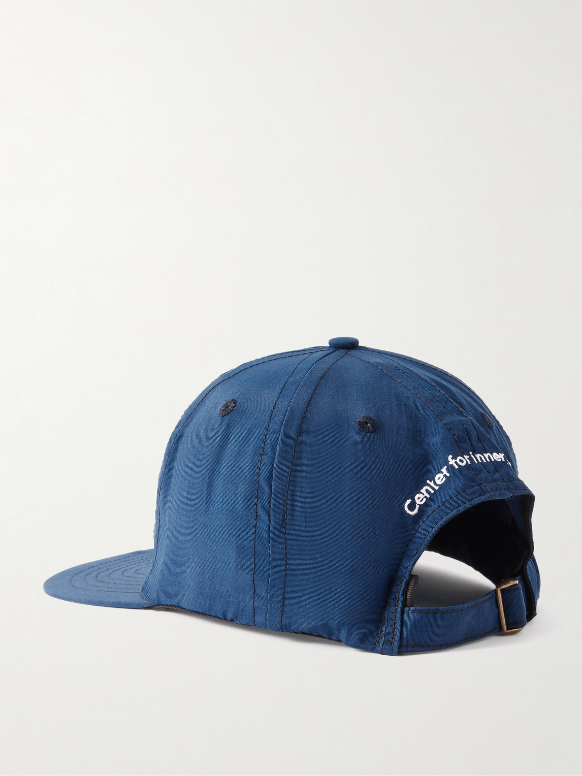 District Vision Embroidered Nylon-taslan Baseball Cap In Blue
