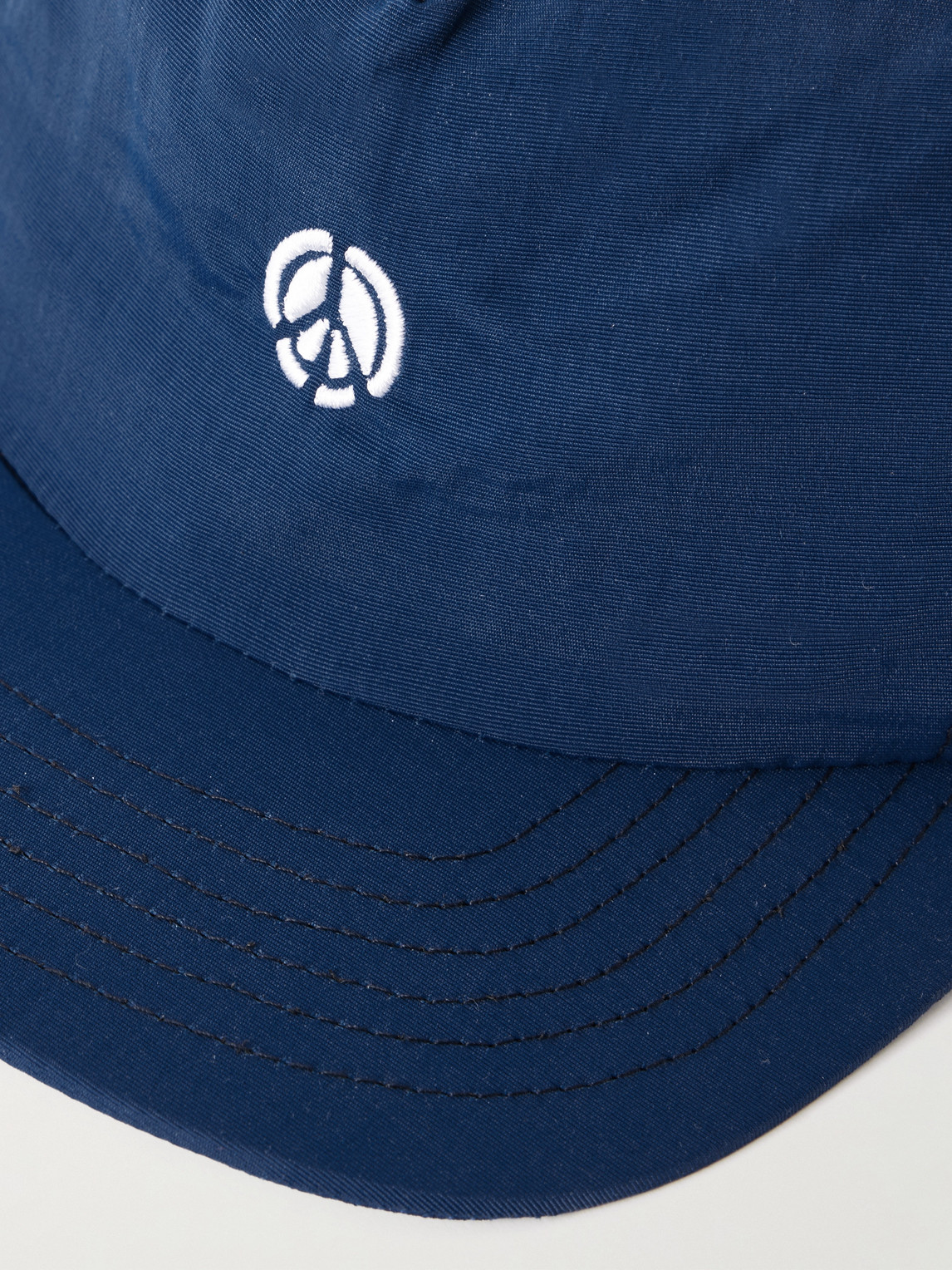 District Vision Embroidered Nylon-taslan Baseball Cap In Blue