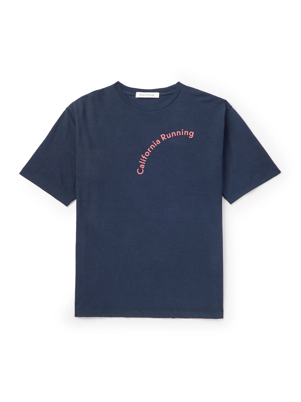 District Vision Garment-dyed Printed Cotton-jersey T-shirt In Animal Print