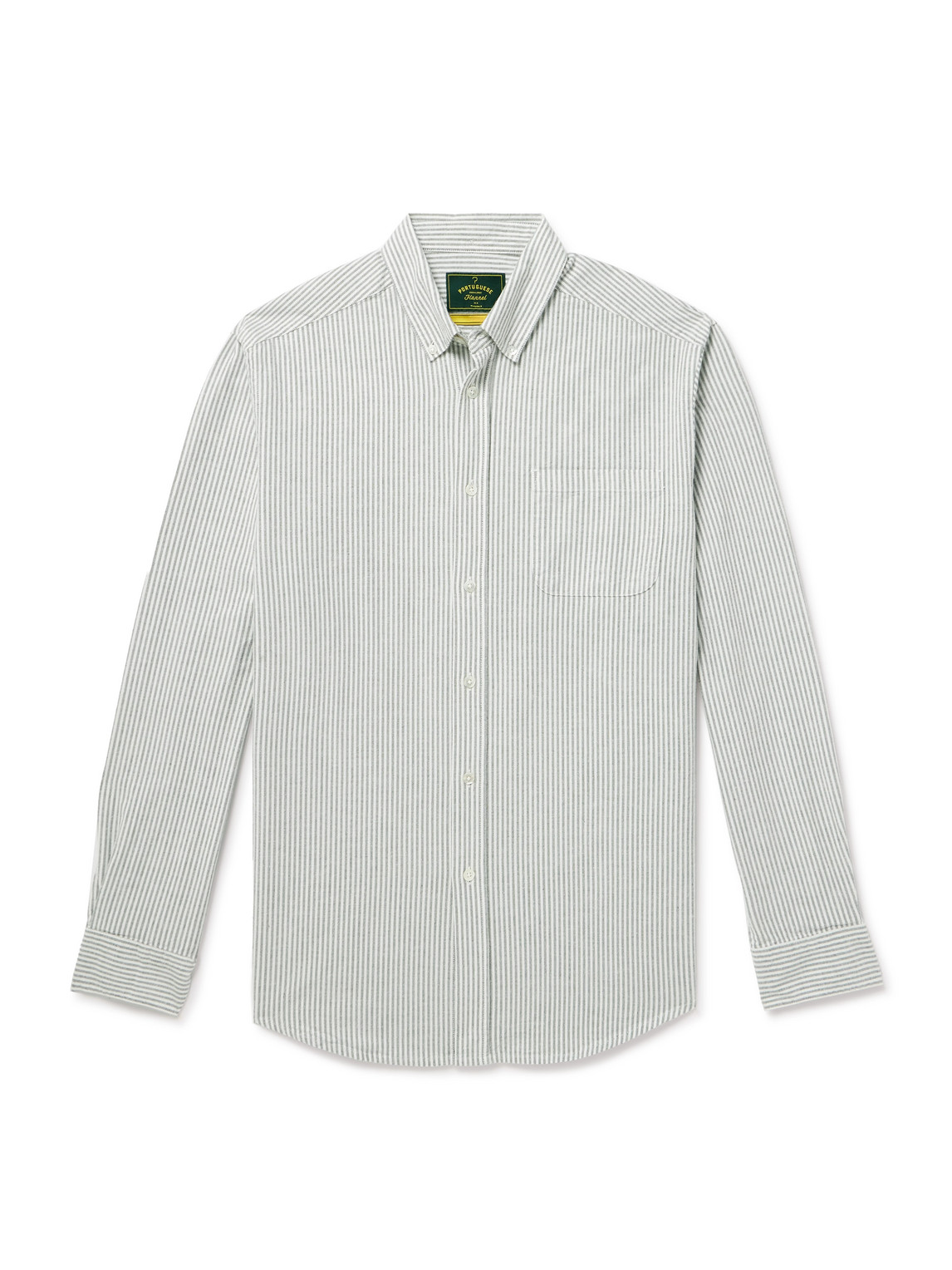 Button-Down Collar Brushed-Cotton Oxford Shirt