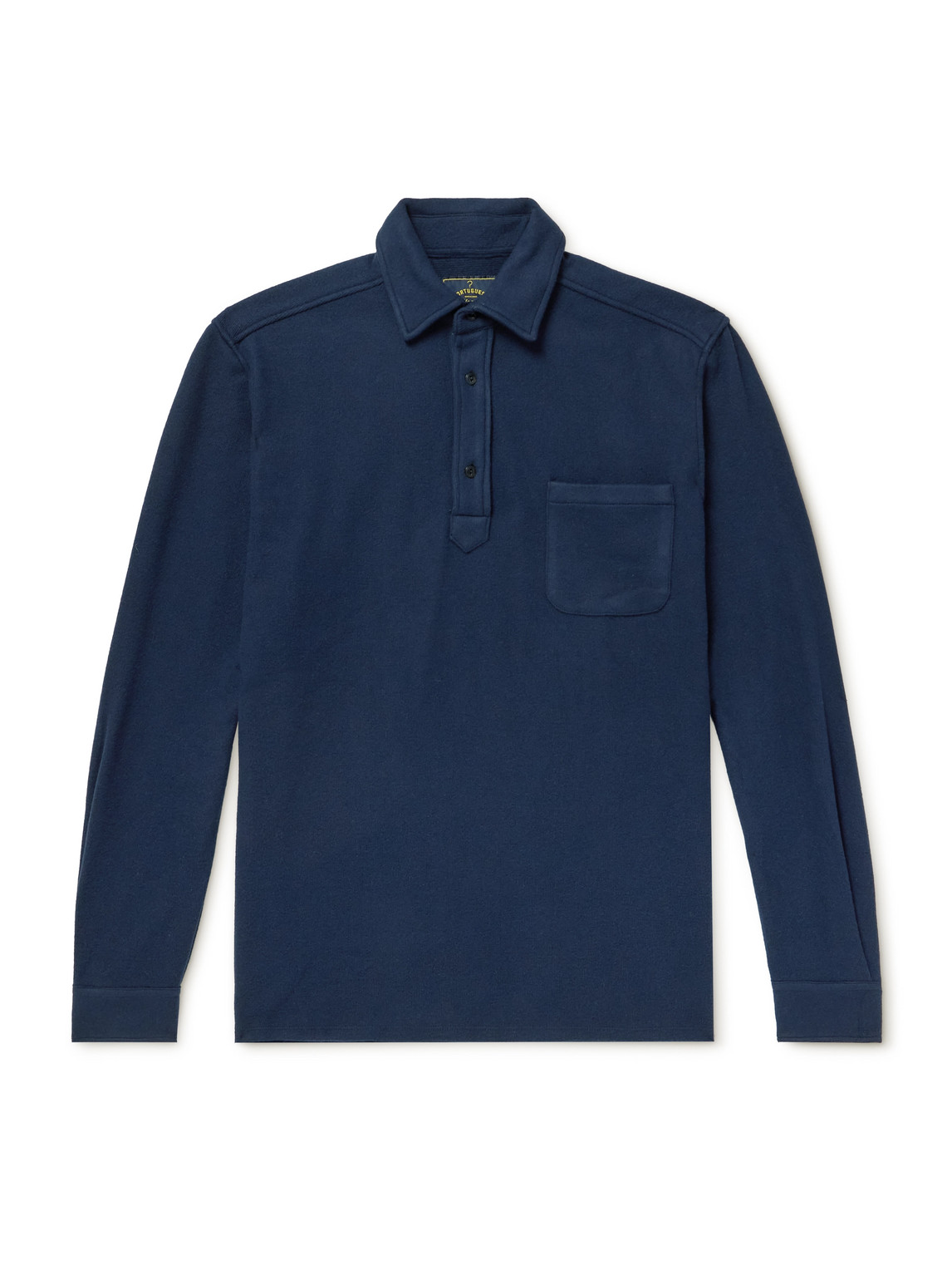 Portuguese Flannel Origem Jersey Polo Shirt In Blue