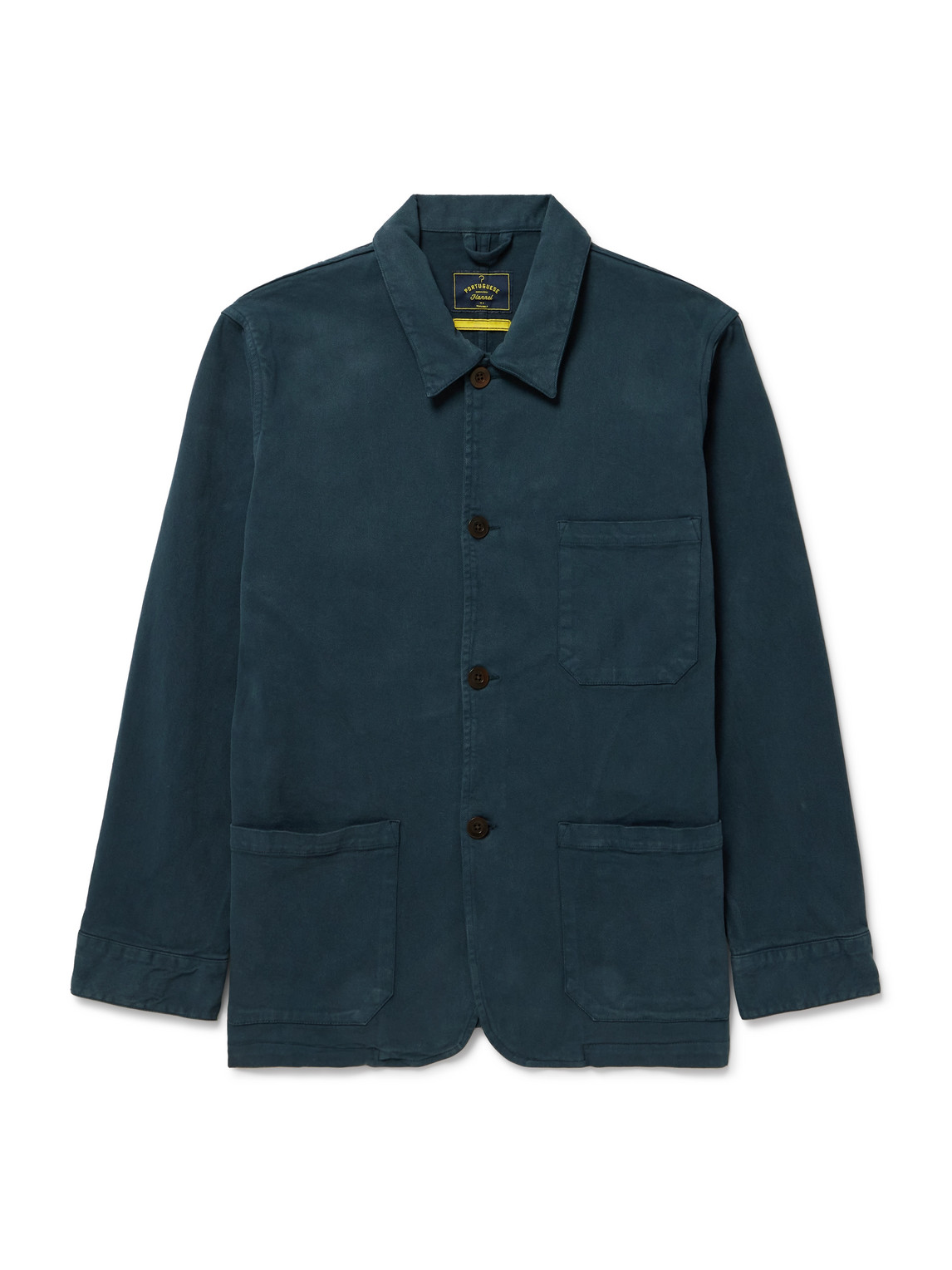 Labura Stretch-Cotton Twill Overshirt