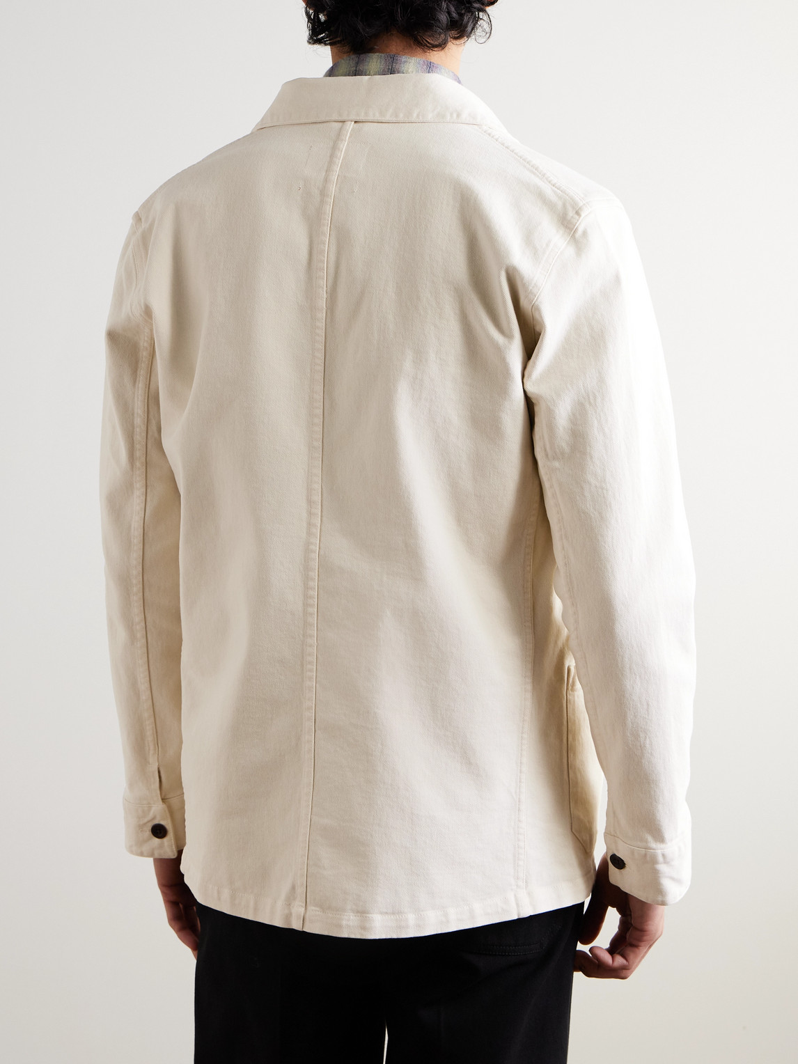 Labura Stretch-Cotton Twill Overshirt