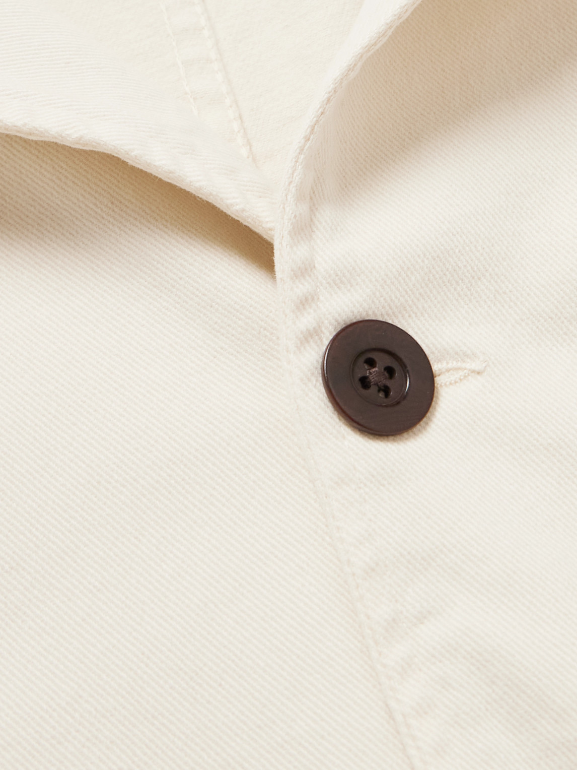 Labura Stretch-Cotton Twill Overshirt
