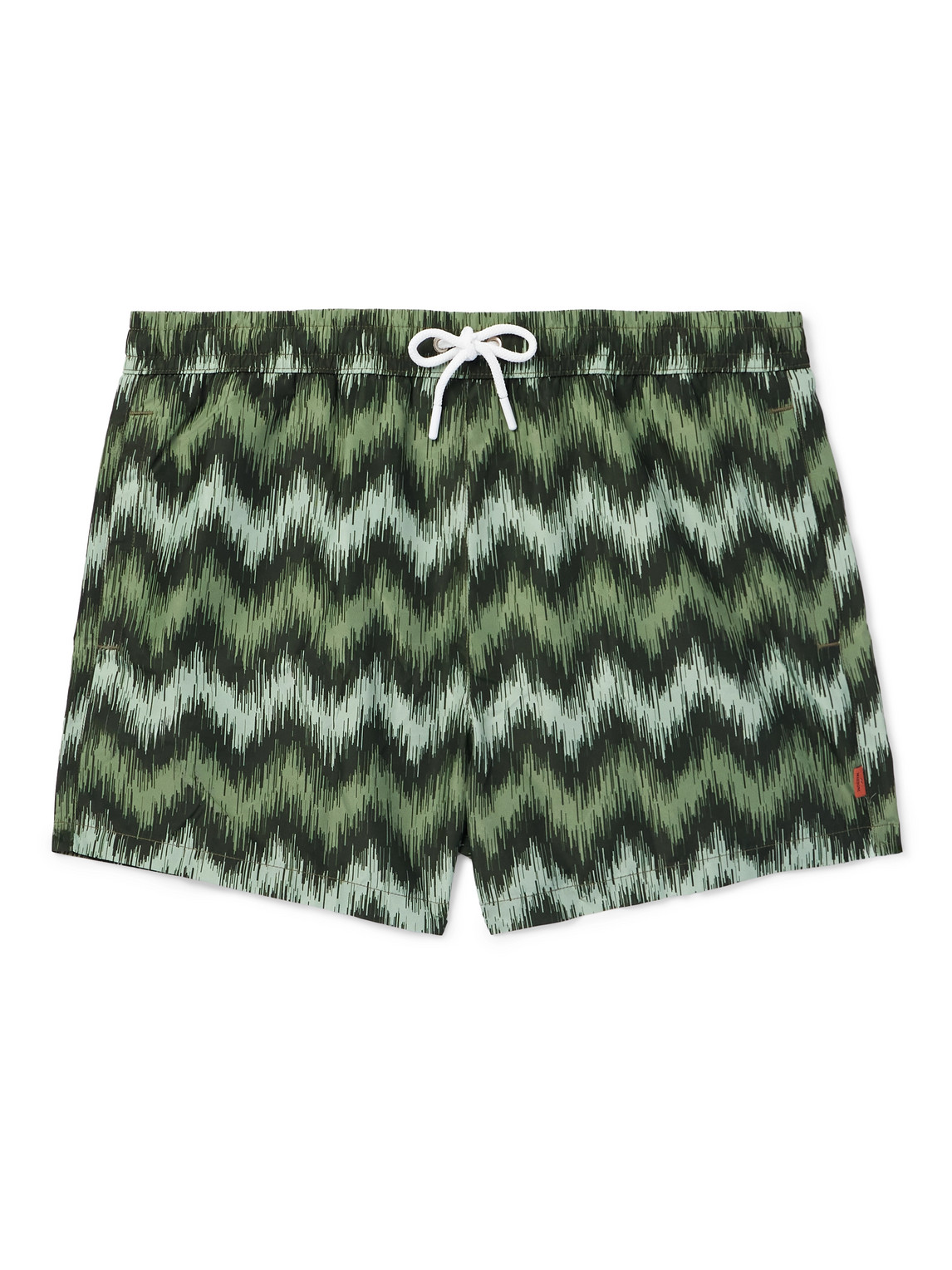 Missoni High Frequency Straight-leg Mid-length Striped Swim Shorts
